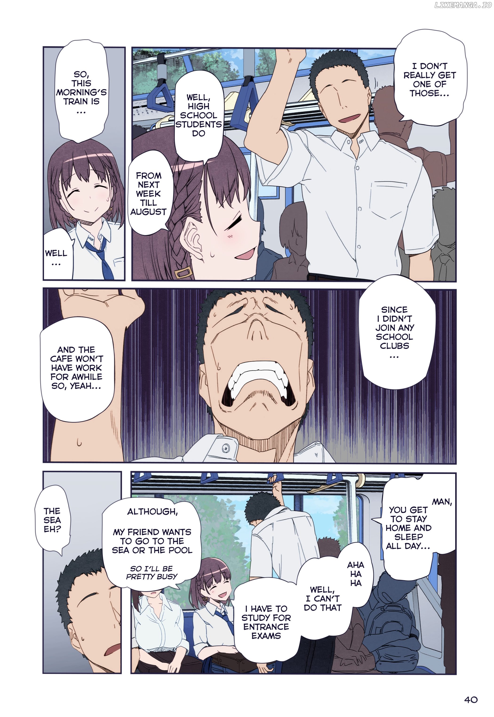 Getsuyoubi No Tawawa (Twitter Webcomic) (Fan Colored) chapter 5 - page 4