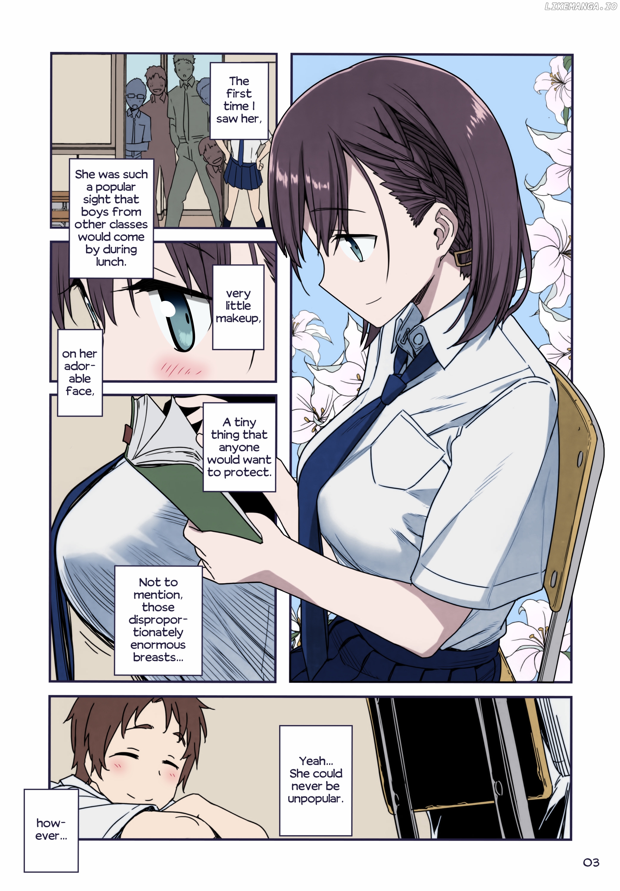 Getsuyoubi No Tawawa (Twitter Webcomic) (Fan Colored) chapter 6 - page 3