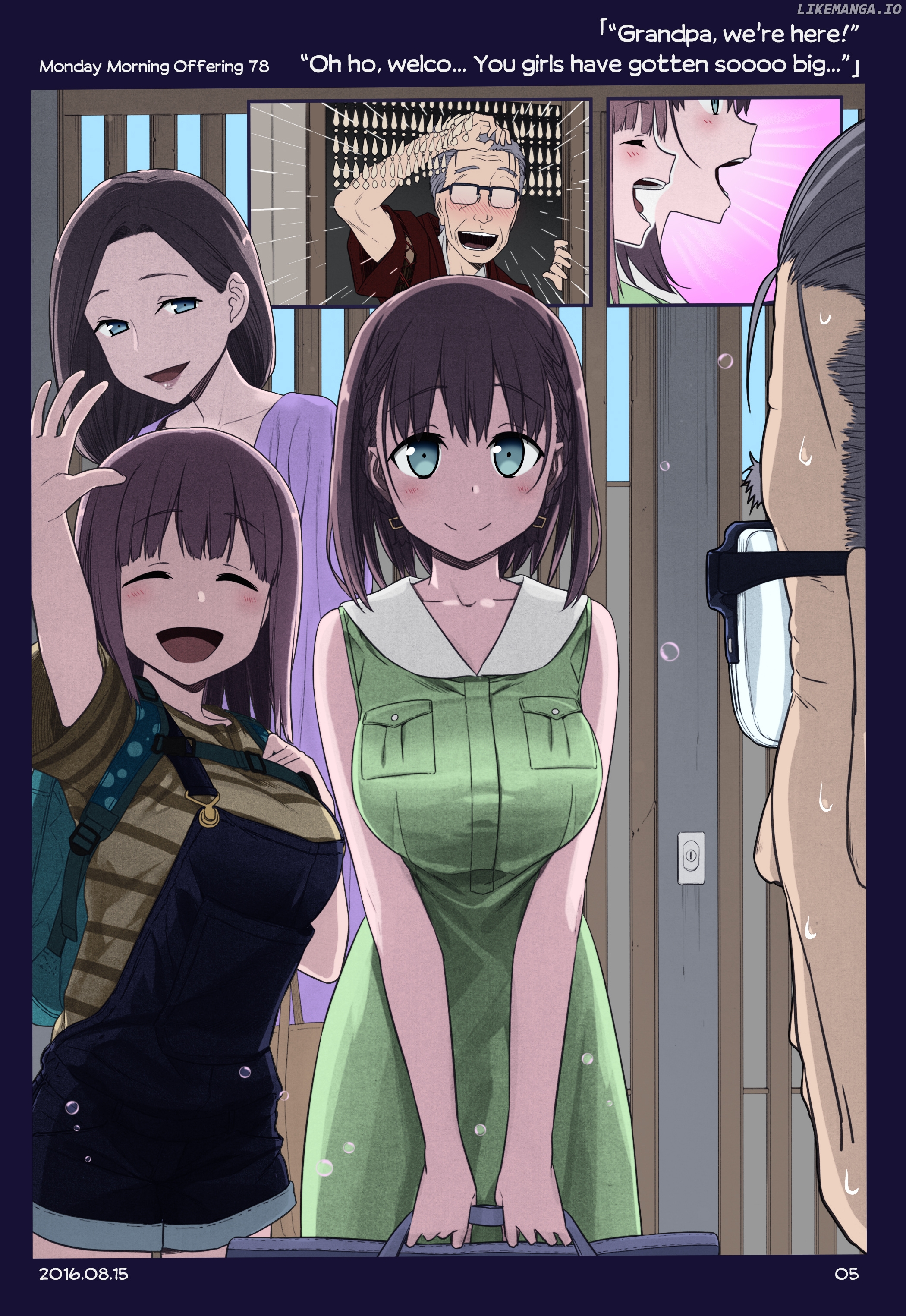 Getsuyoubi No Tawawa (Twitter Webcomic) (Fan Colored) chapter 7 - page 4