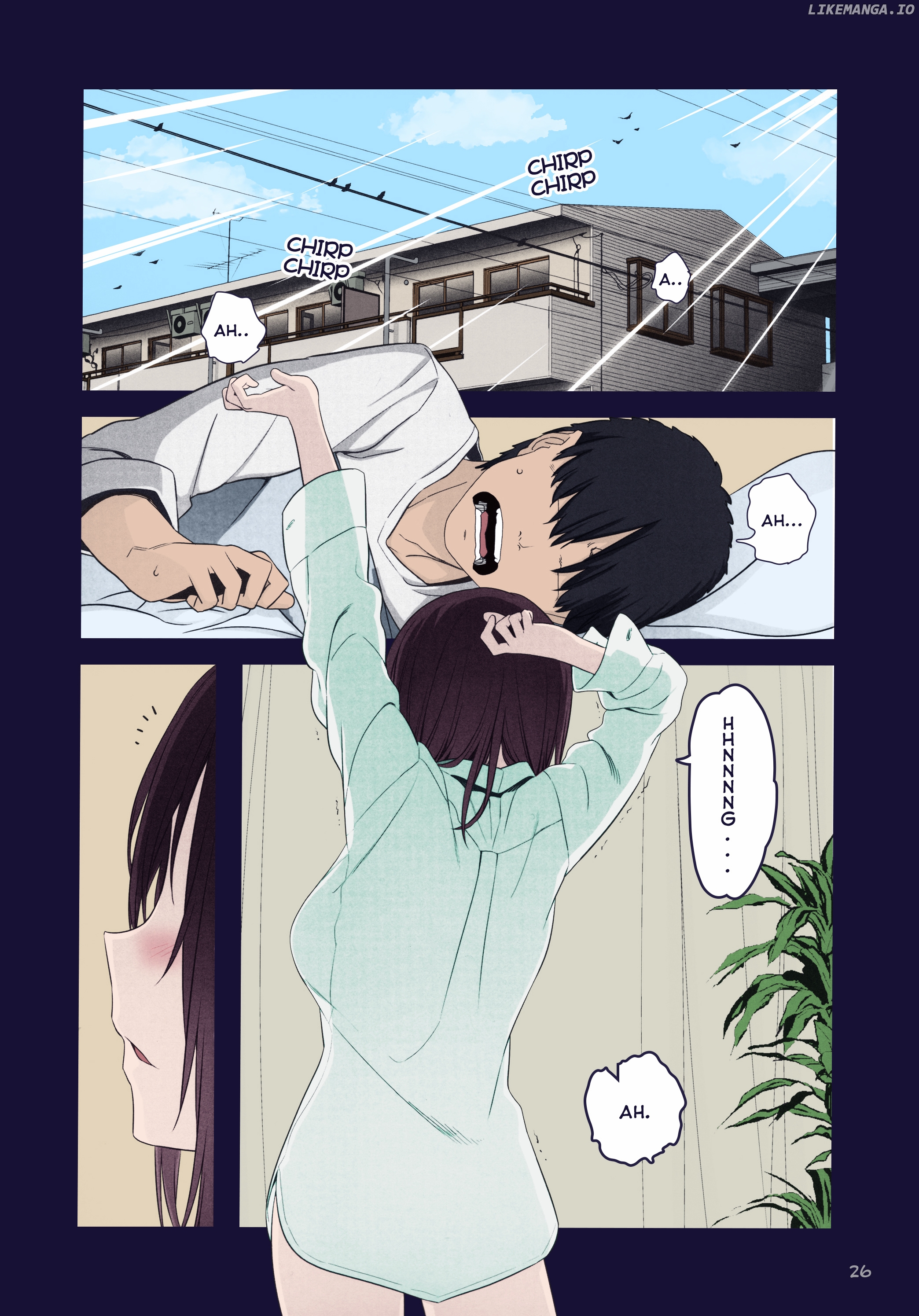 Getsuyoubi No Tawawa (Twitter Webcomic) (Fan Colored) chapter 8 - page 1