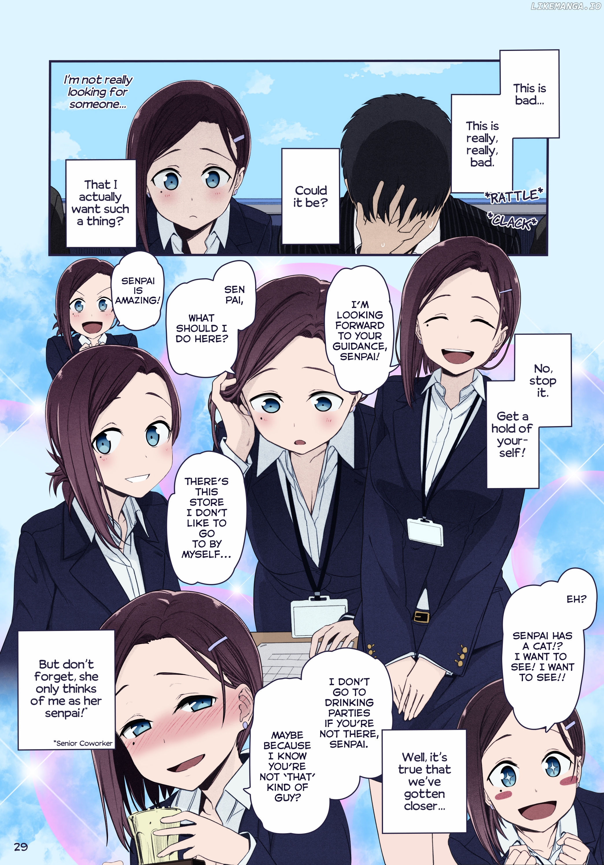 Getsuyoubi No Tawawa (Twitter Webcomic) (Fan Colored) chapter 8 - page 4