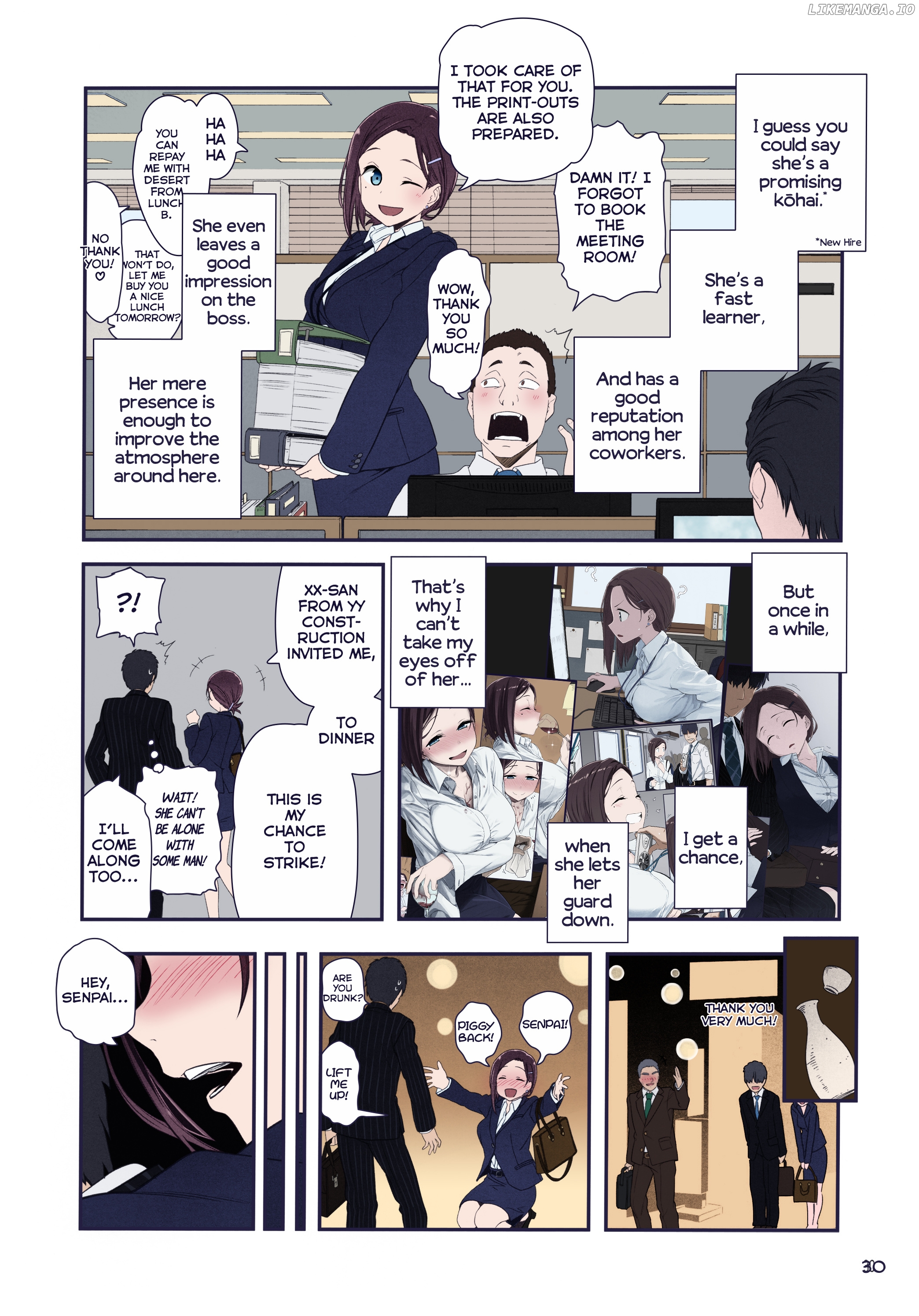 Getsuyoubi No Tawawa (Twitter Webcomic) (Fan Colored) chapter 8 - page 5