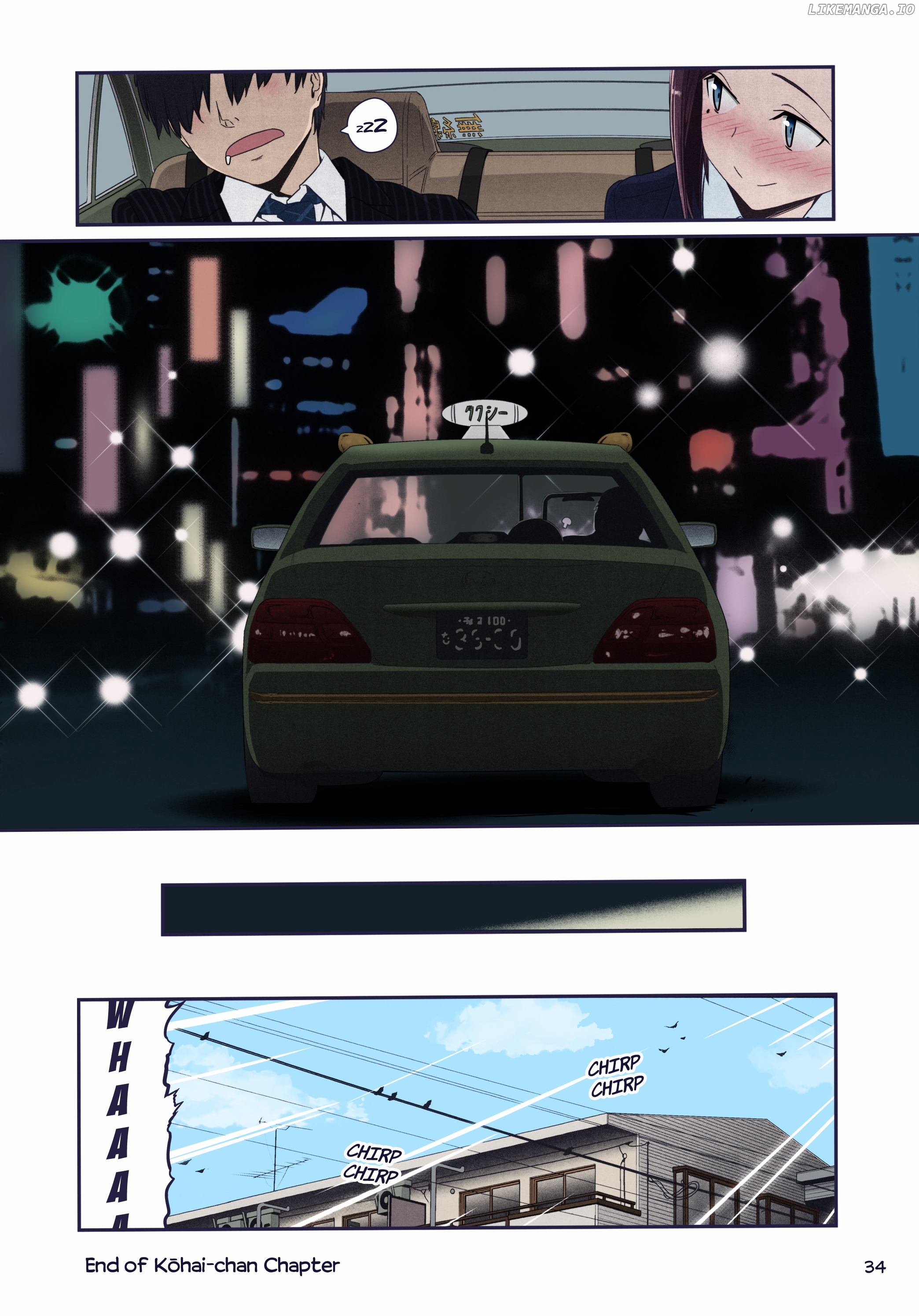 Getsuyoubi No Tawawa (Twitter Webcomic) (Fan Colored) chapter 8 - page 9