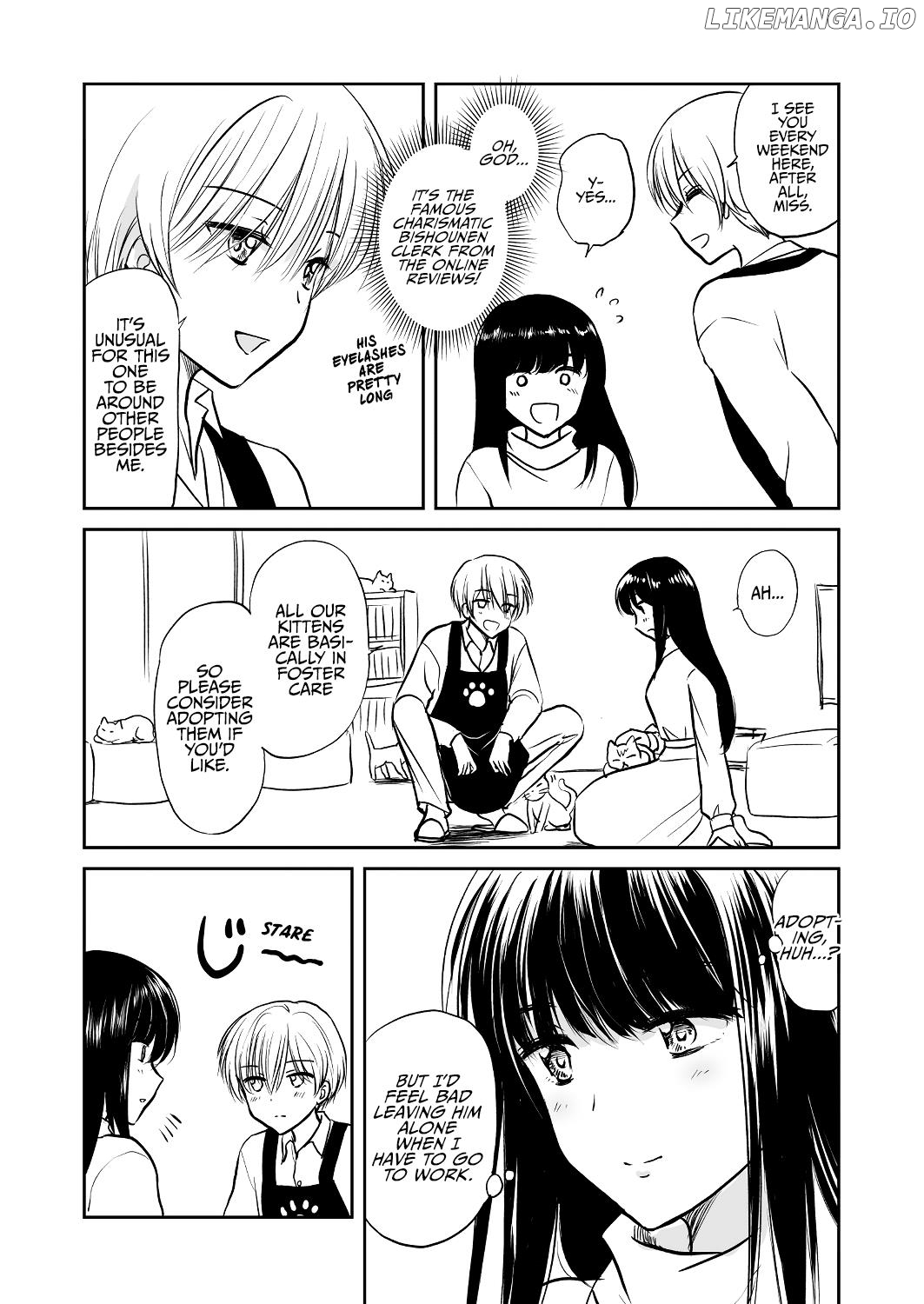 The Charismatic Cat Café Manager (Who Dresses As A Guy) And The Frequent Customer (Who Dresses As A) Lady chapter 0.1 - page 2