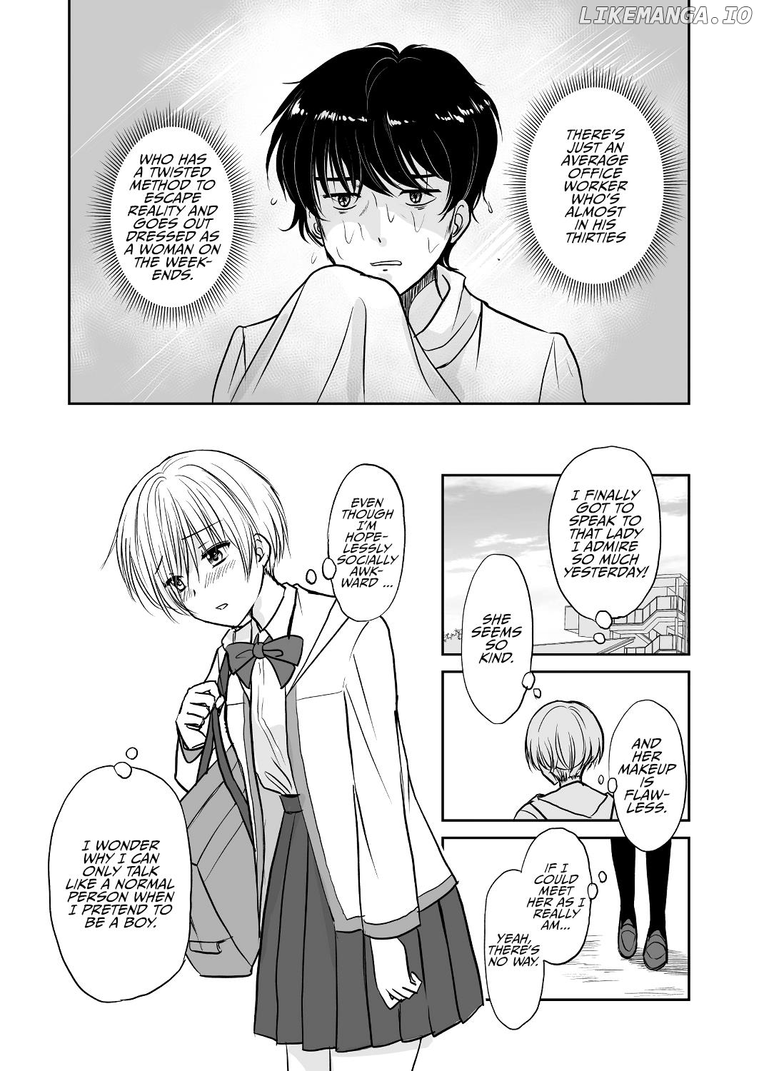 The Charismatic Cat Café Manager (Who Dresses As A Guy) And The Frequent Customer (Who Dresses As A) Lady chapter 0.1 - page 4