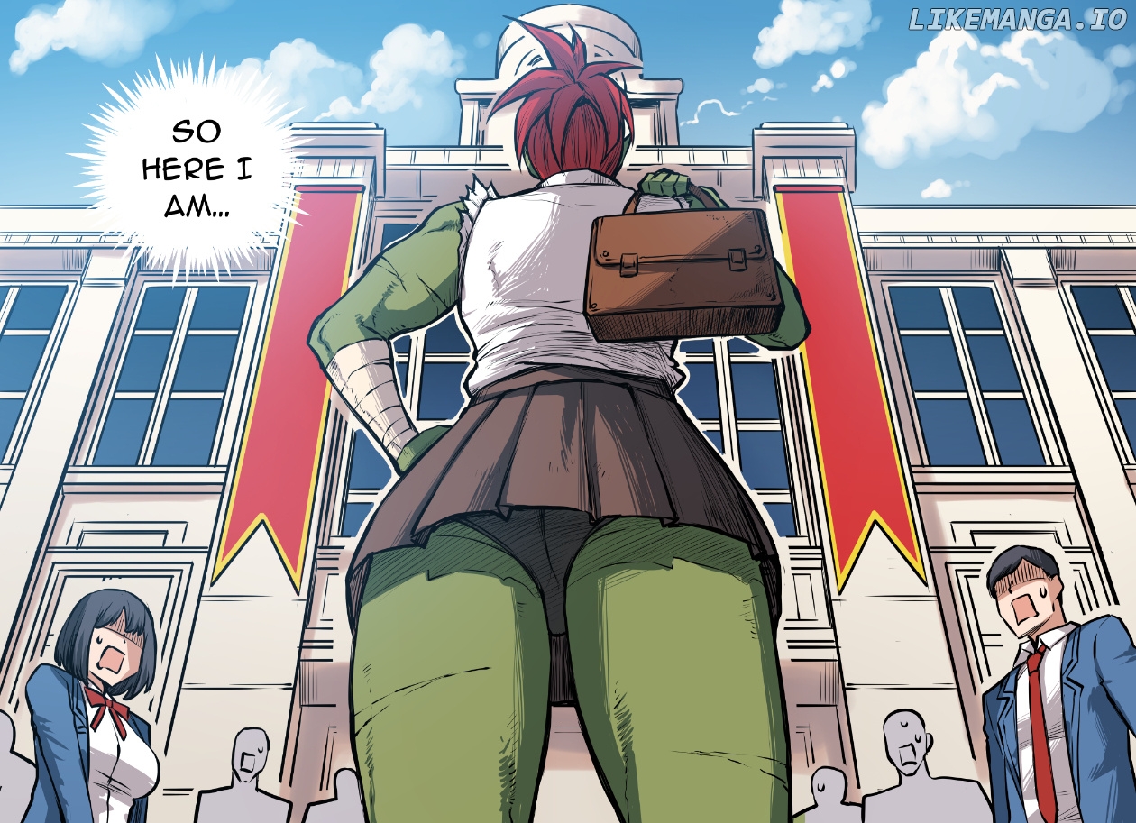 Orc Girl Goes To High School chapter 1 - page 1