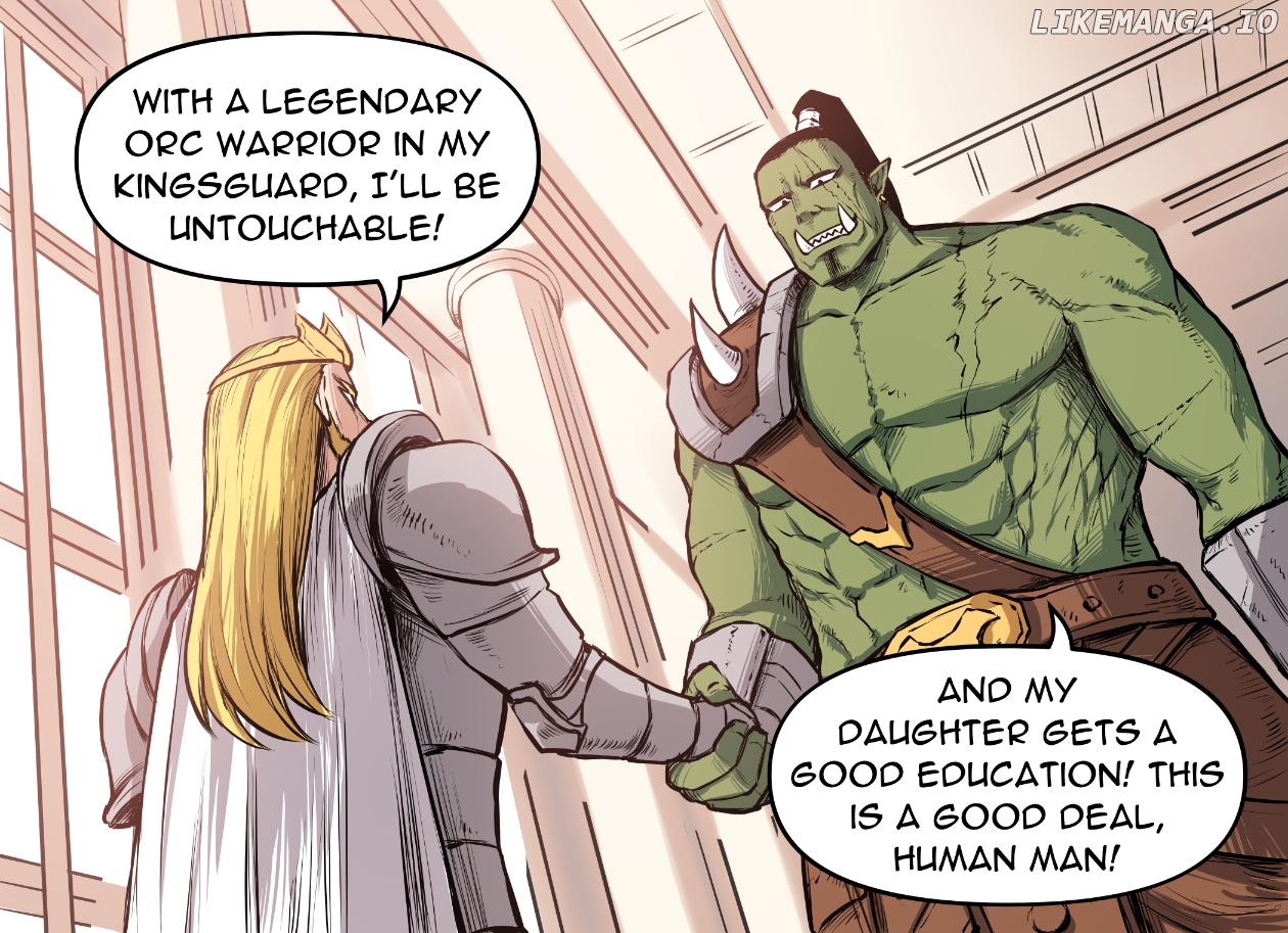 Orc Girl Goes To High School chapter 1 - page 5