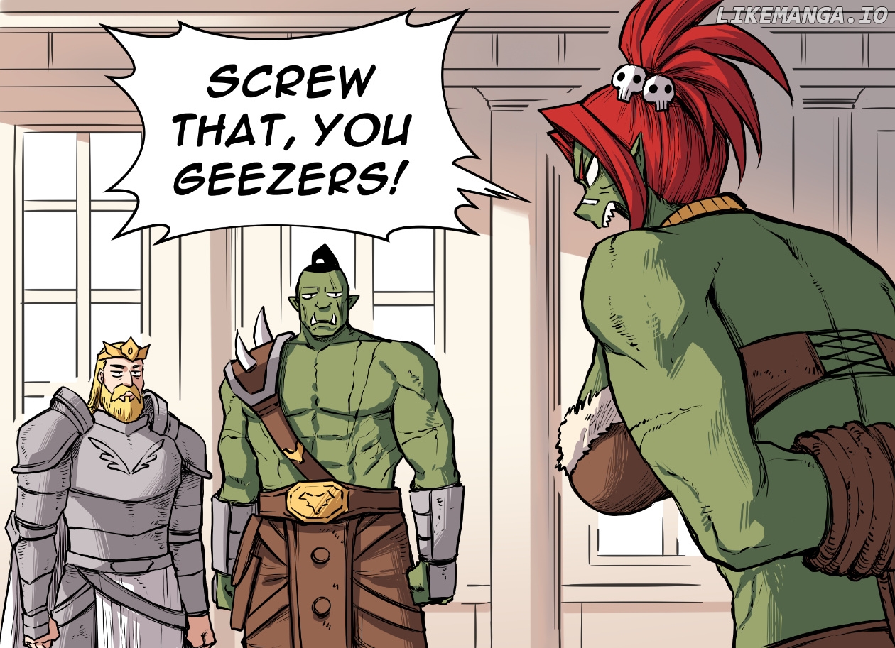 Orc Girl Goes To High School chapter 1 - page 6