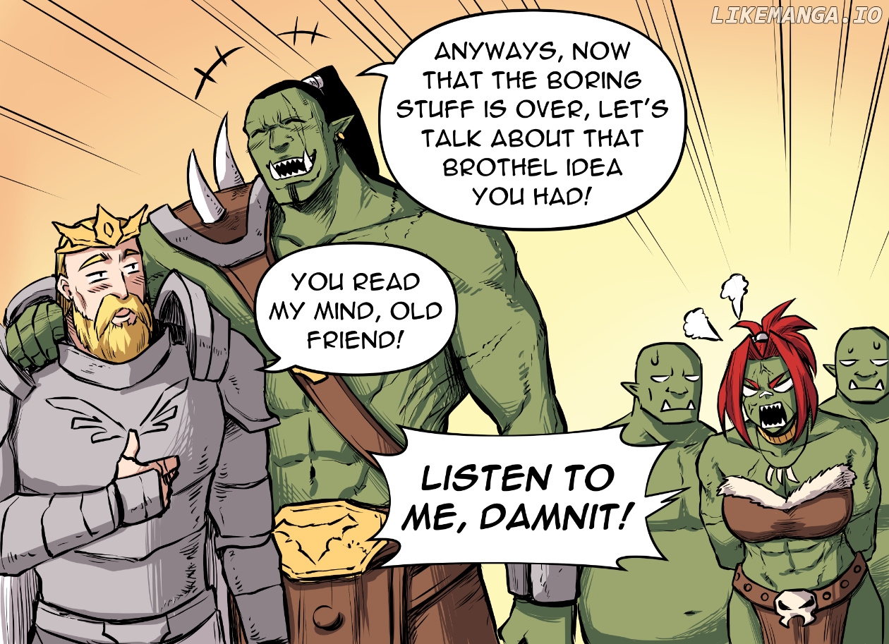 Orc Girl Goes To High School chapter 1 - page 8