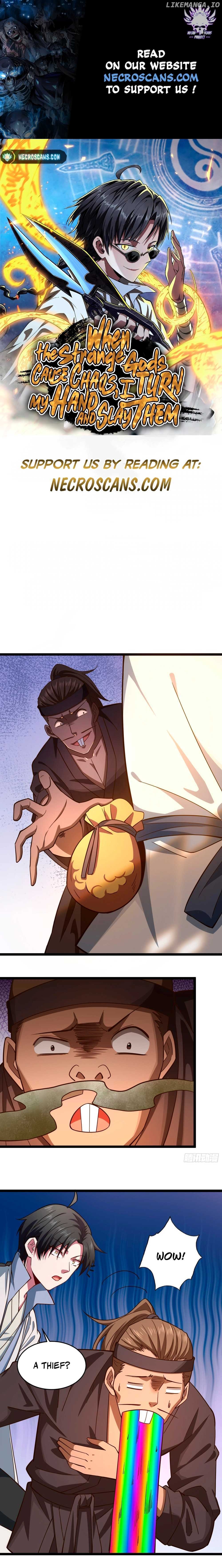 When the Strange Gods Cause Chaos, I Turn My Hand and Slay ThemNew Chapter 5 - page 1