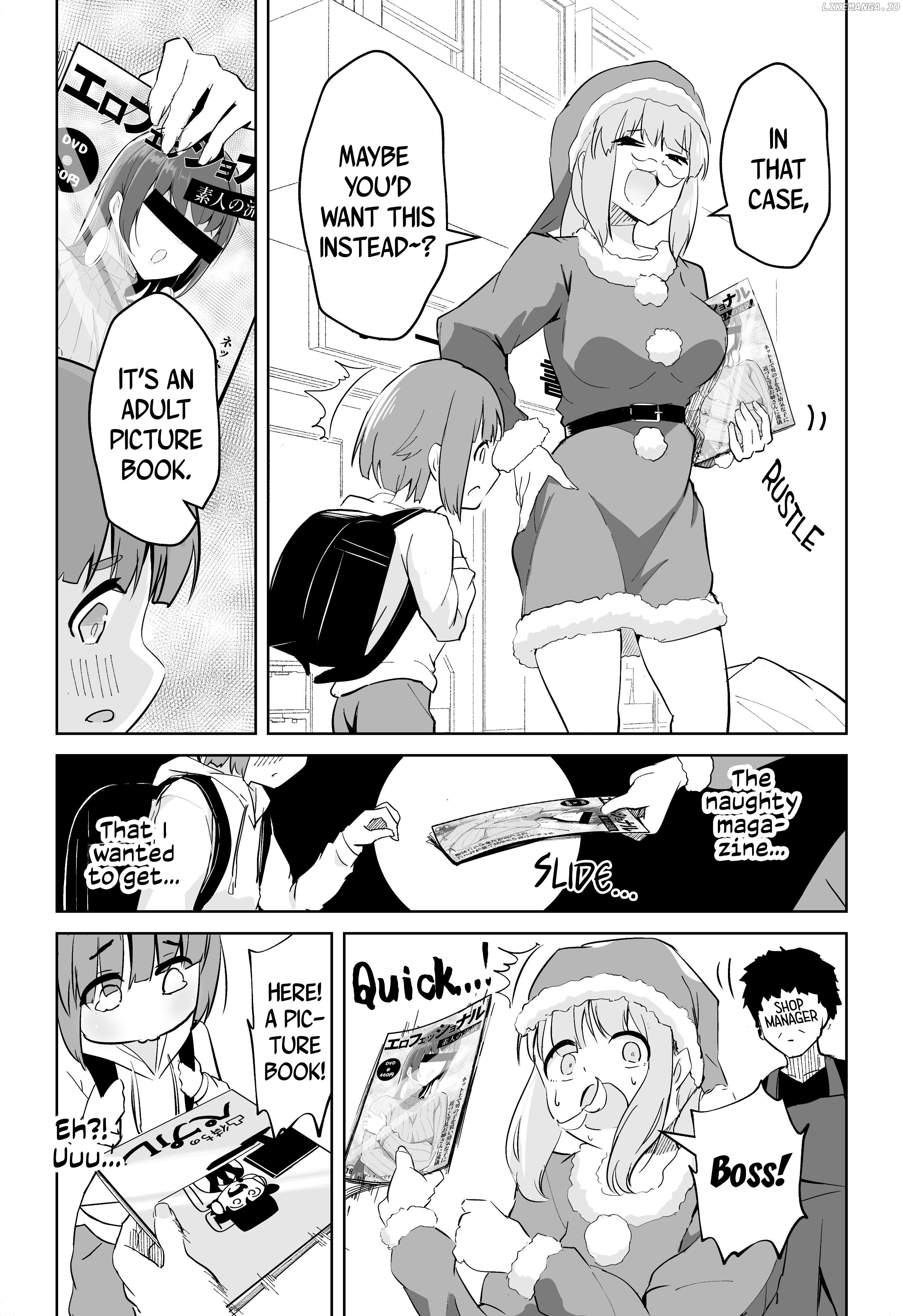 The shota who wants to buy a naughty magazine, and the onee-san who wants to sell him one chapter 10.5 - page 2