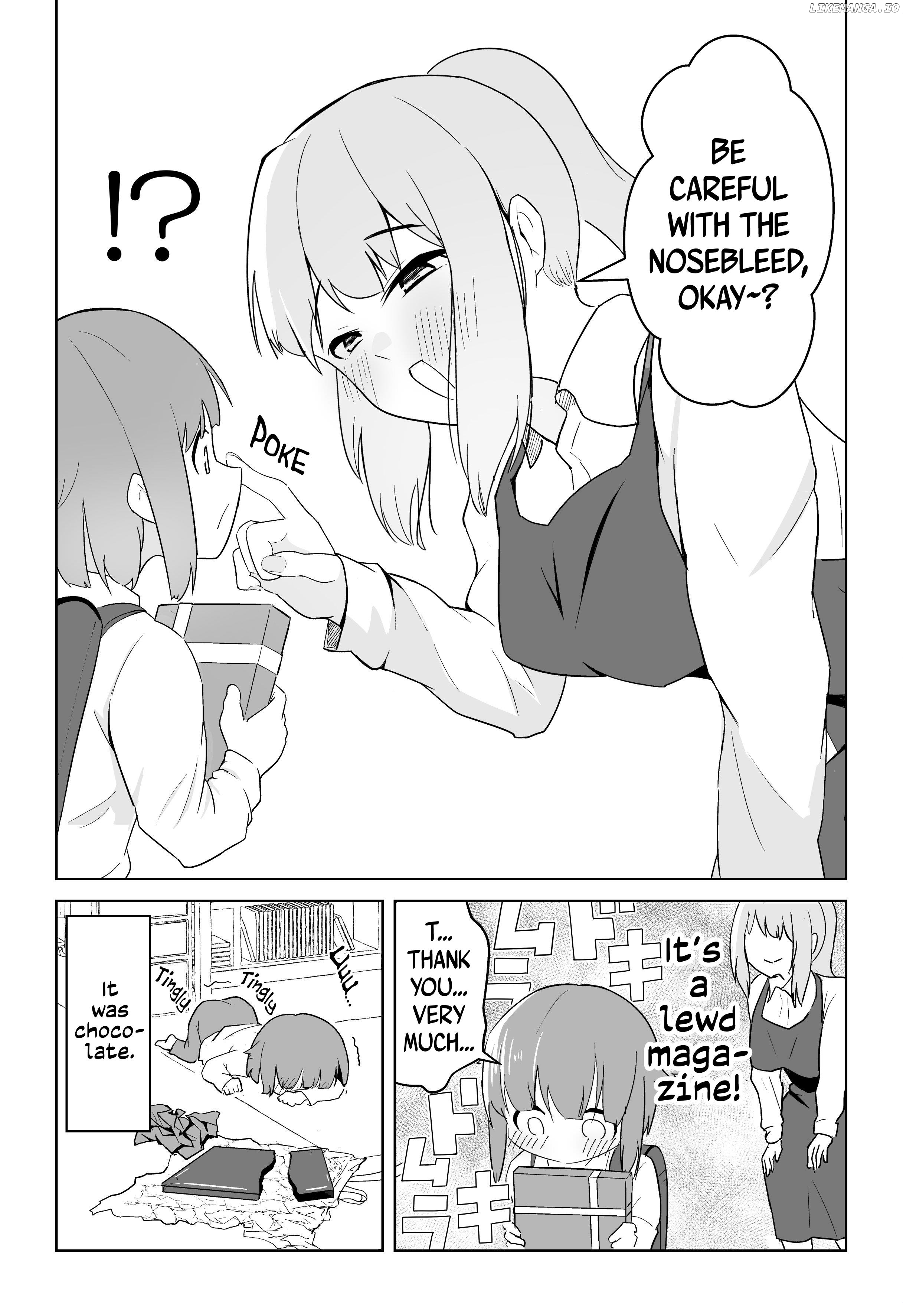 The shota who wants to buy a naughty magazine, and the onee-san who wants to sell him one chapter 11.5 - page 2