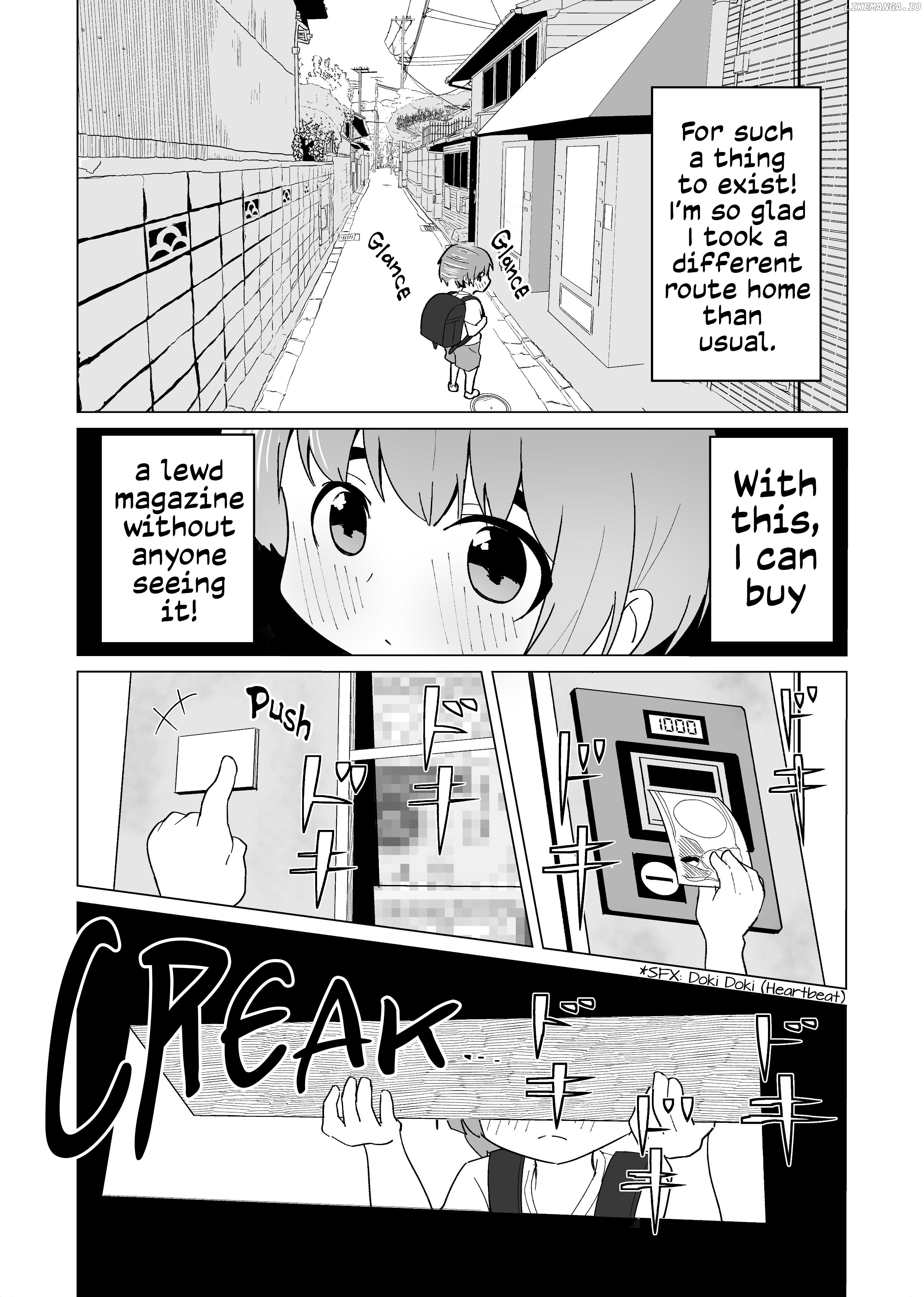 The shota who wants to buy a naughty magazine, and the onee-san who wants to sell him one chapter 12.5 - page 2