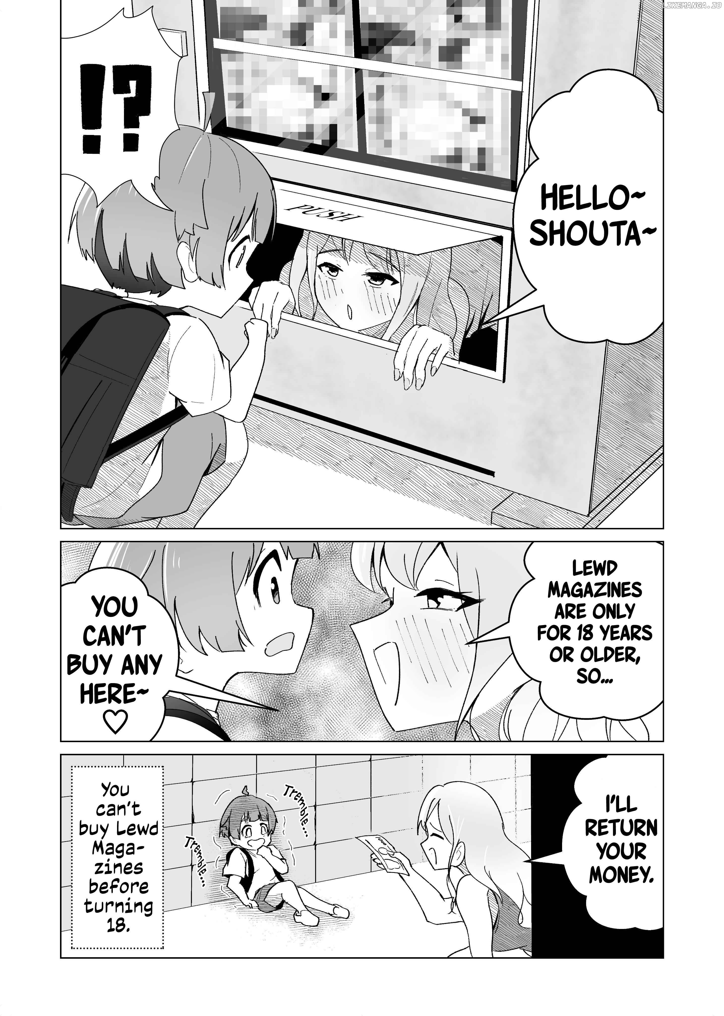 The shota who wants to buy a naughty magazine, and the onee-san who wants to sell him one chapter 12.5 - page 3