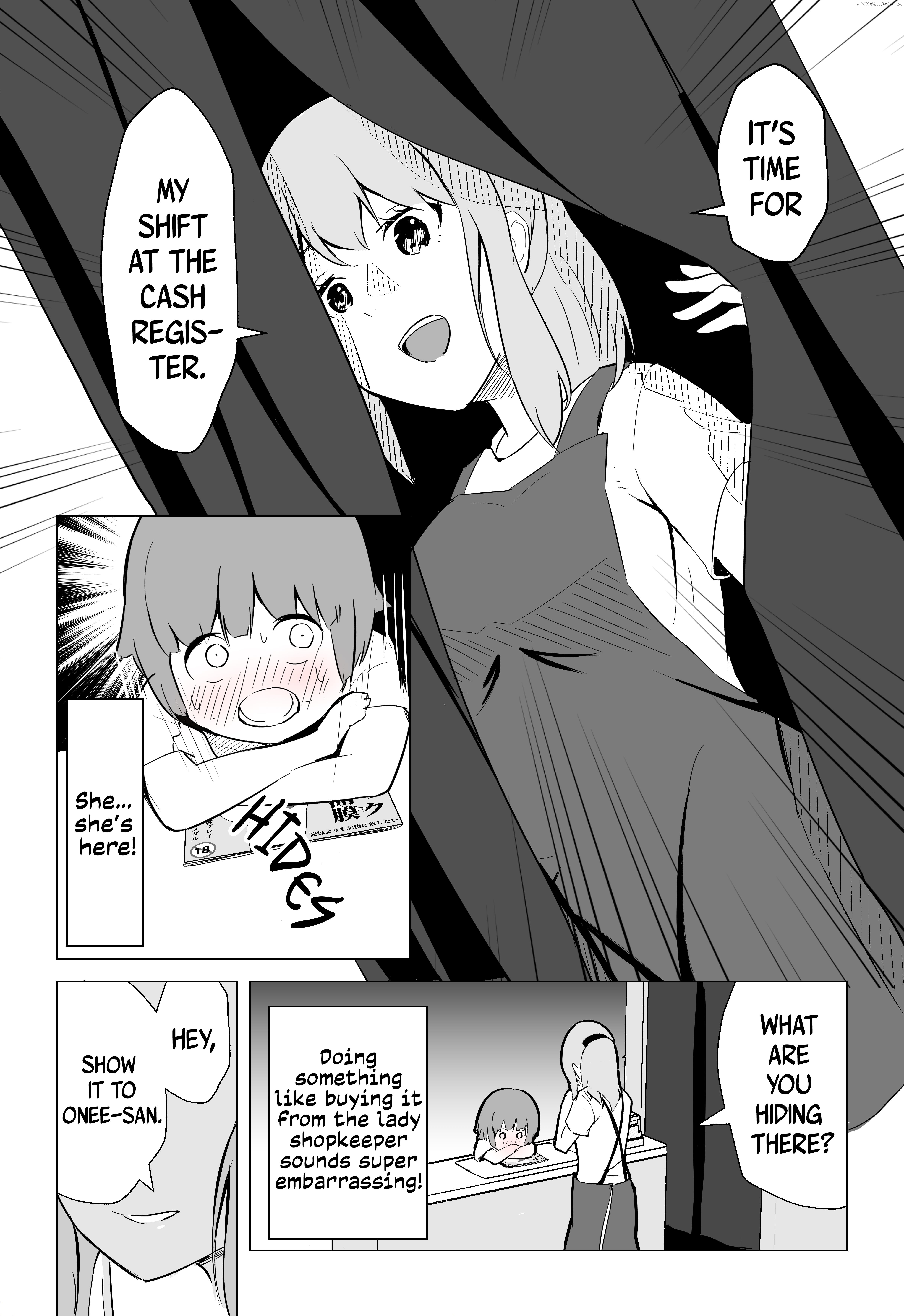 The shota who wants to buy a naughty magazine, and the onee-san who wants to sell him one chapter 2 - page 3