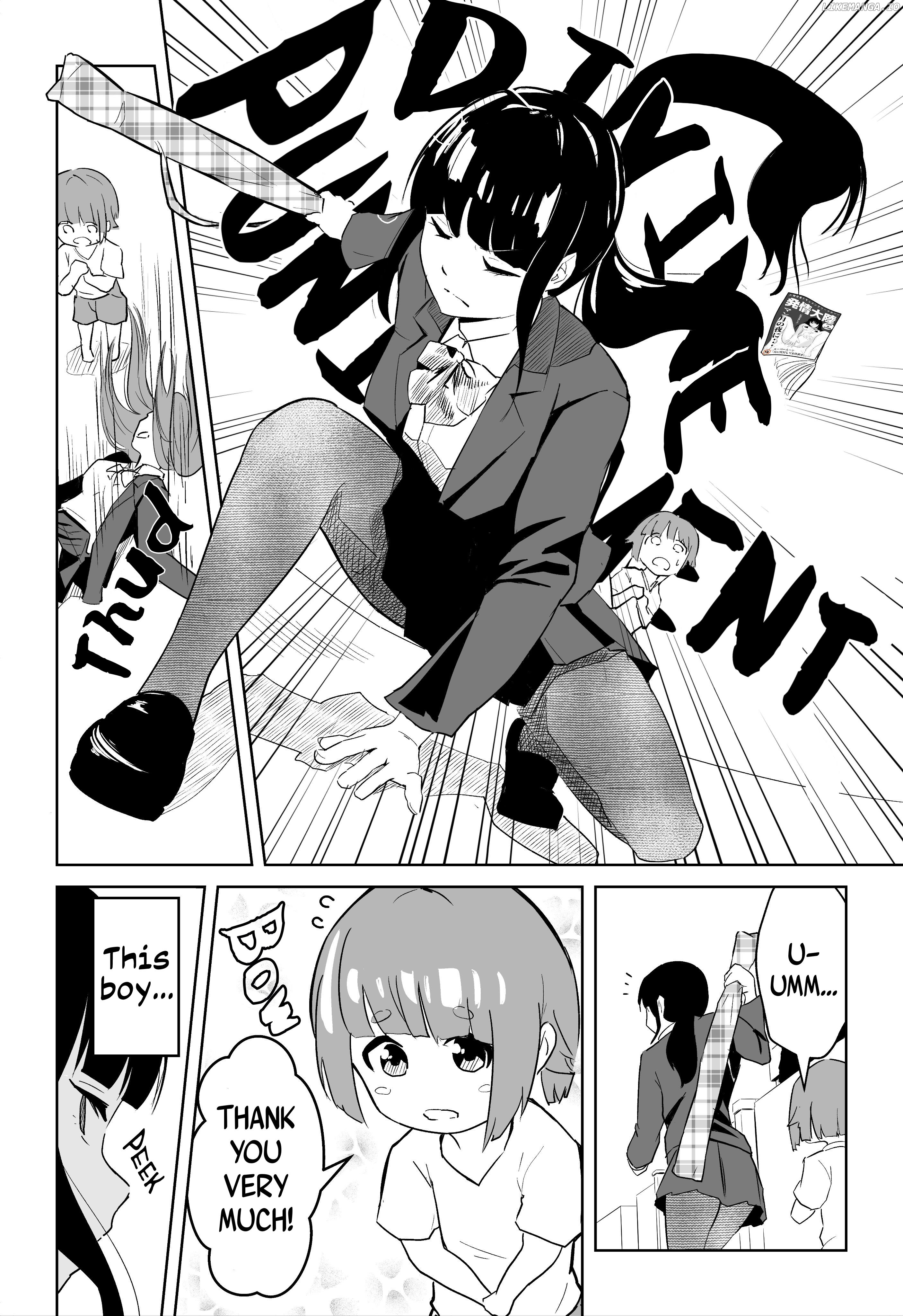 The shota who wants to buy a naughty magazine, and the onee-san who wants to sell him one chapter 6 - page 2