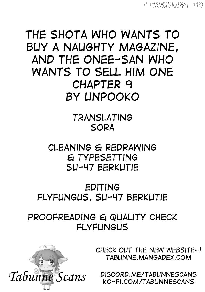The shota who wants to buy a naughty magazine, and the onee-san who wants to sell him one chapter 9 - page 3