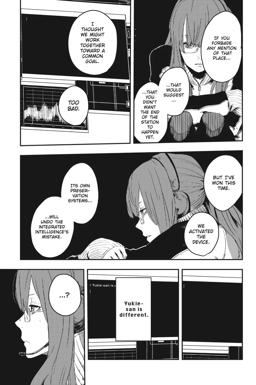 Yokohama-Eki Sf chapter 14 - page 11
