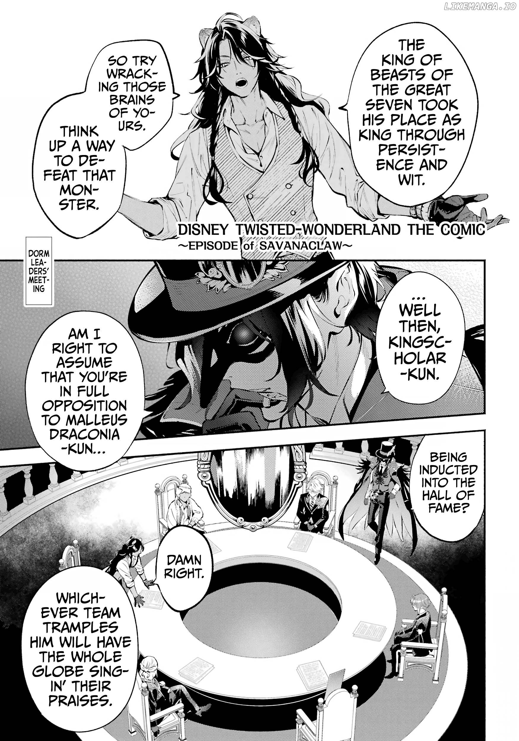 Disney Twisted Wonderland - The Comic - ~Episode Of Savanaclaw~ Chapter 2 - page 7