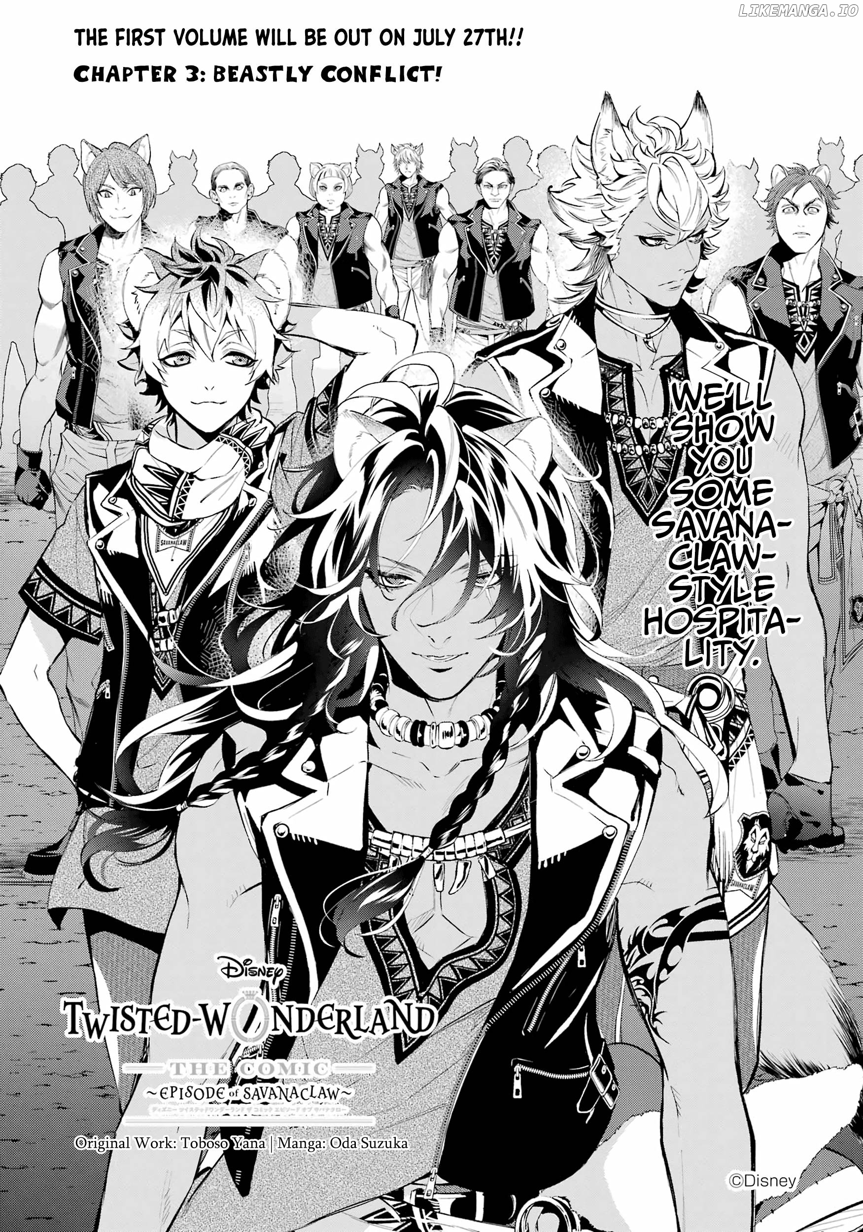 Disney Twisted Wonderland - The Comic - ~Episode Of Savanaclaw~ Chapter 3 - page 5
