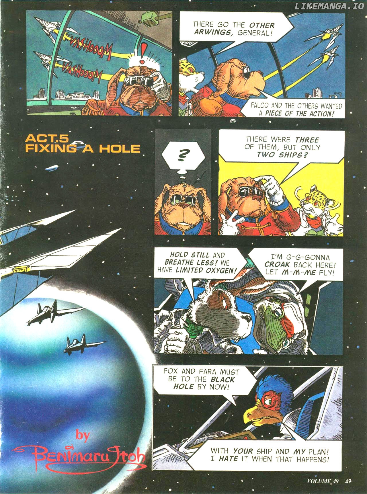 Star Fox chapter 5 - page 2