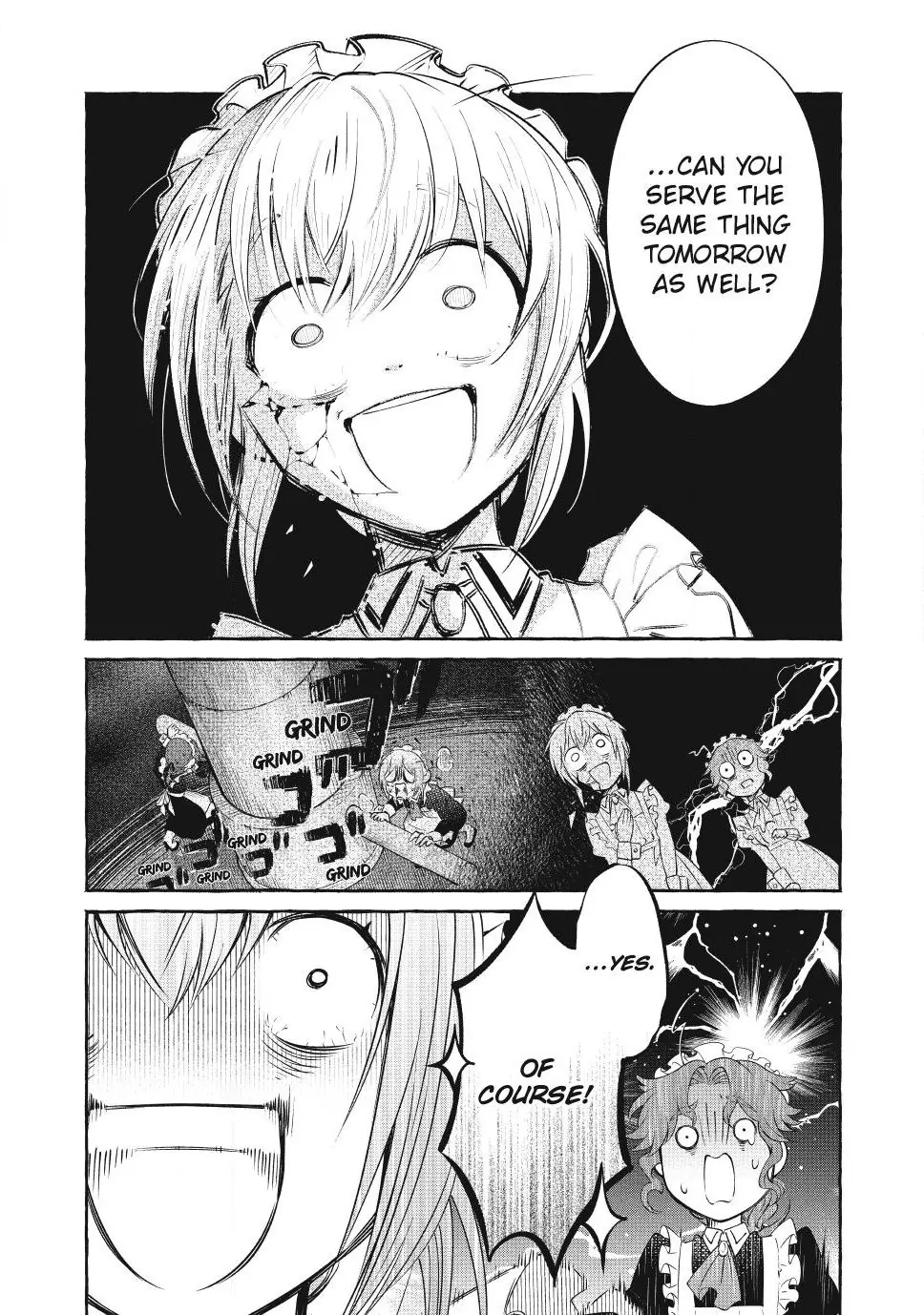 Isekai Maid no Mitsuboshi Gourmet Chapter 1.7 - page 4