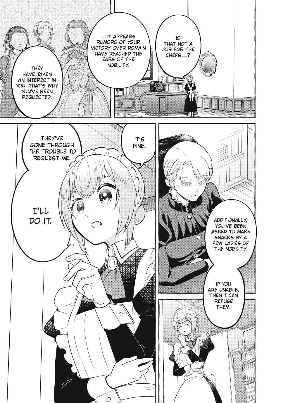 Isekai Maid no Mitsuboshi Gourmet Chapter 7 - page 3