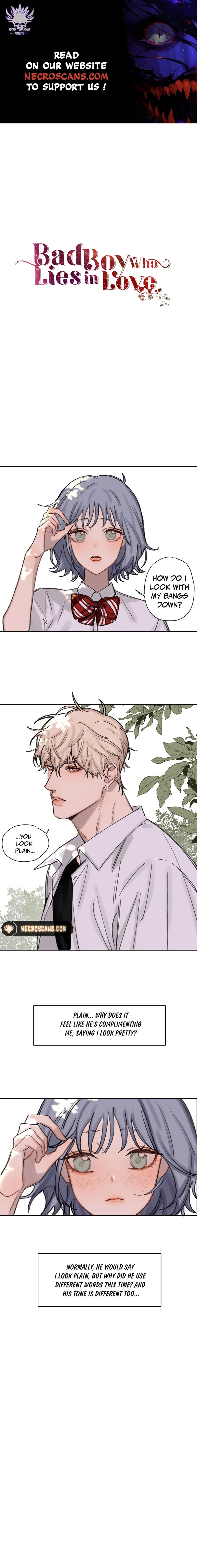 Bad Boy Who Lies In Love Chapter 7 - page 1