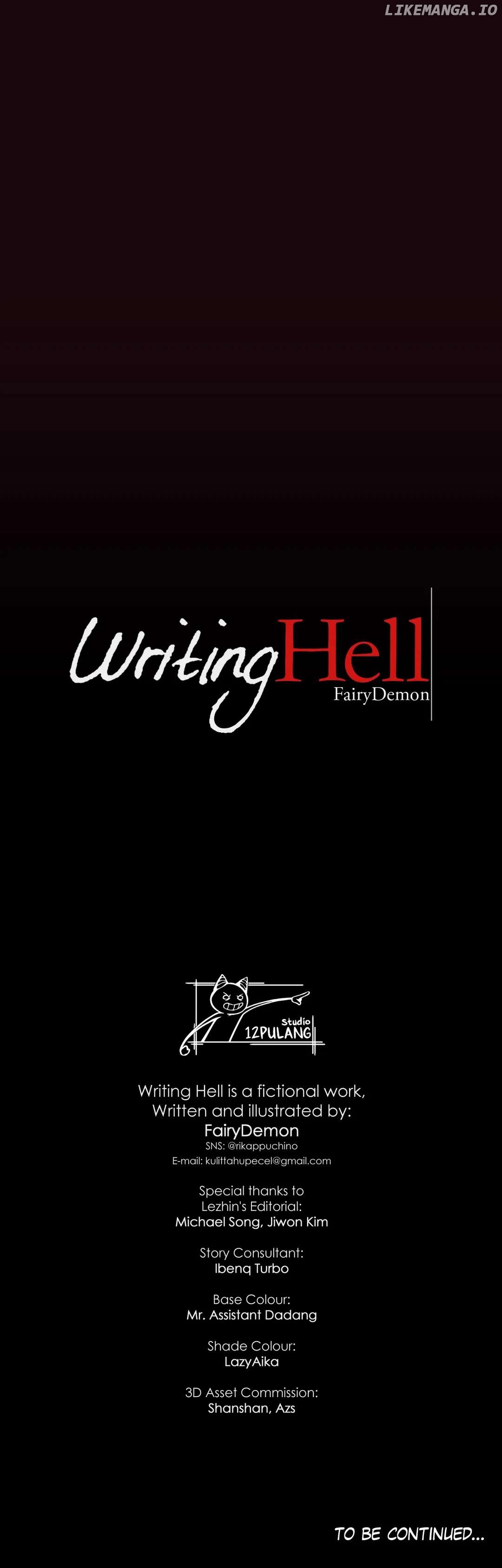 Writing Hell chapter 30 - page 40