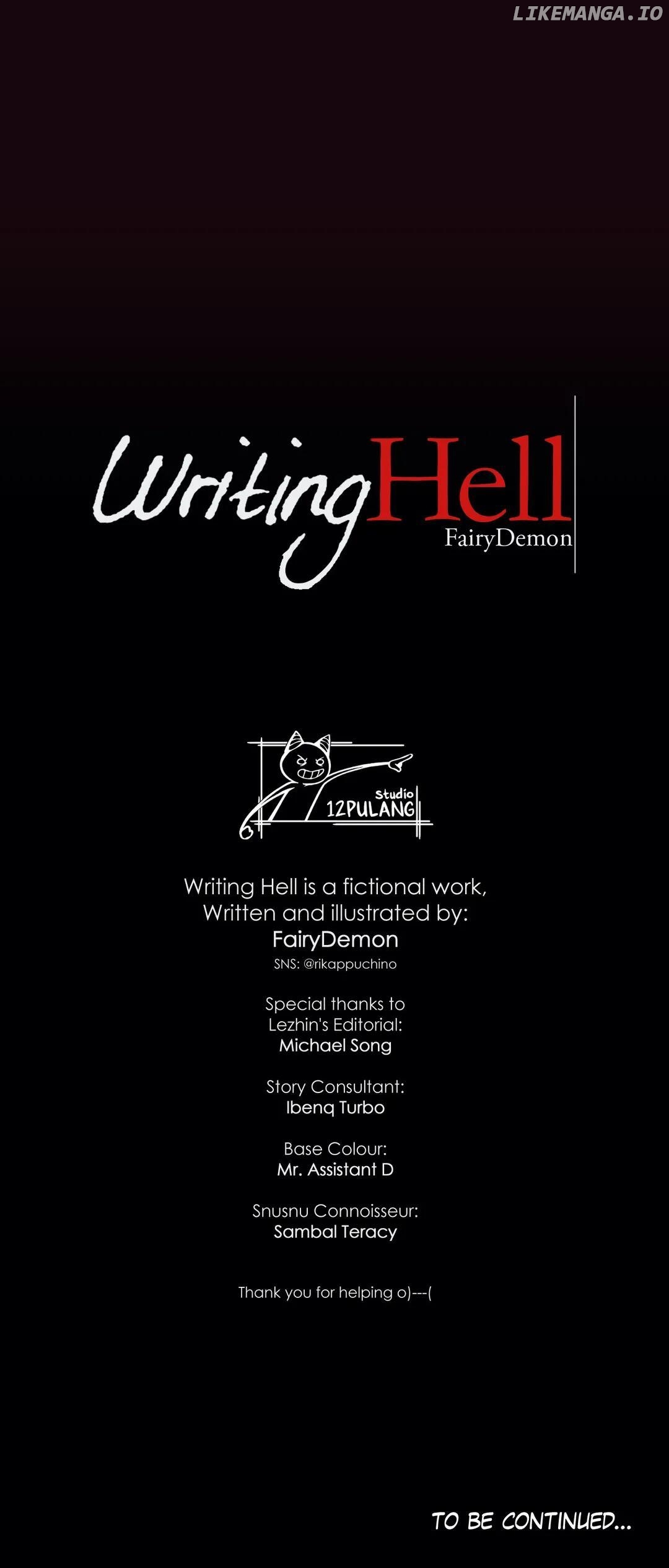 Writing Hell chapter 10 - page 36