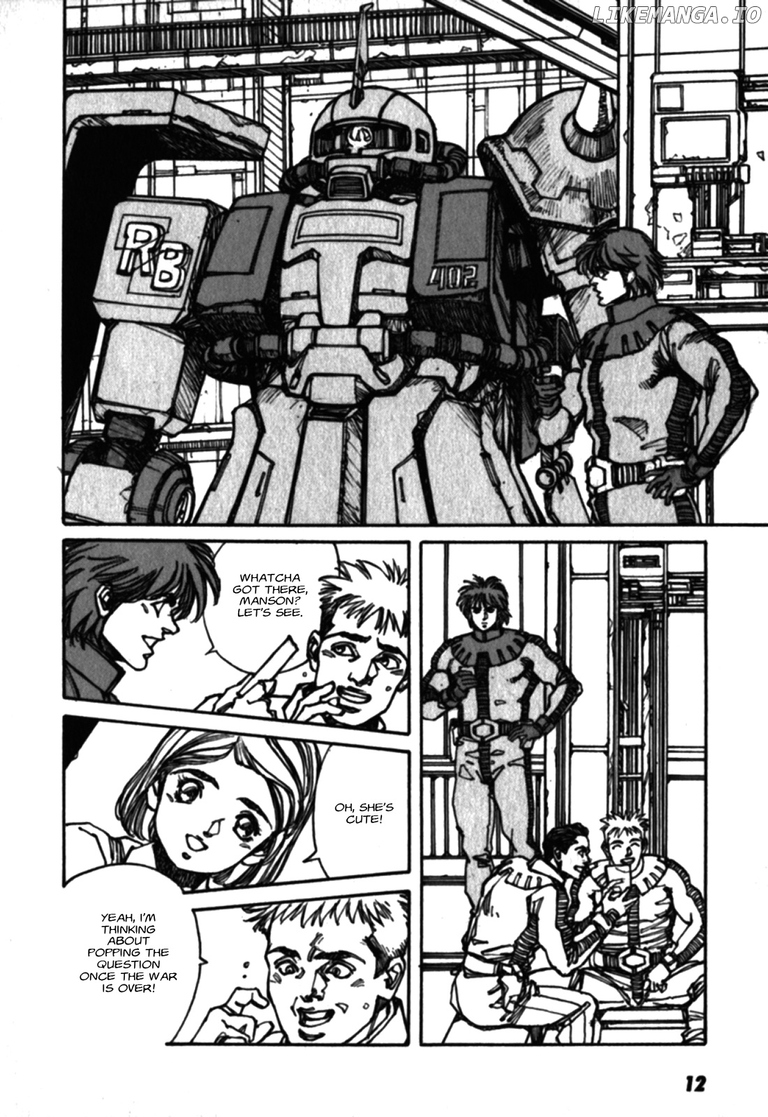 Gundam Pilot Series of Biographies - The Brave Soldiers in the Sky chapter 1 - page 13