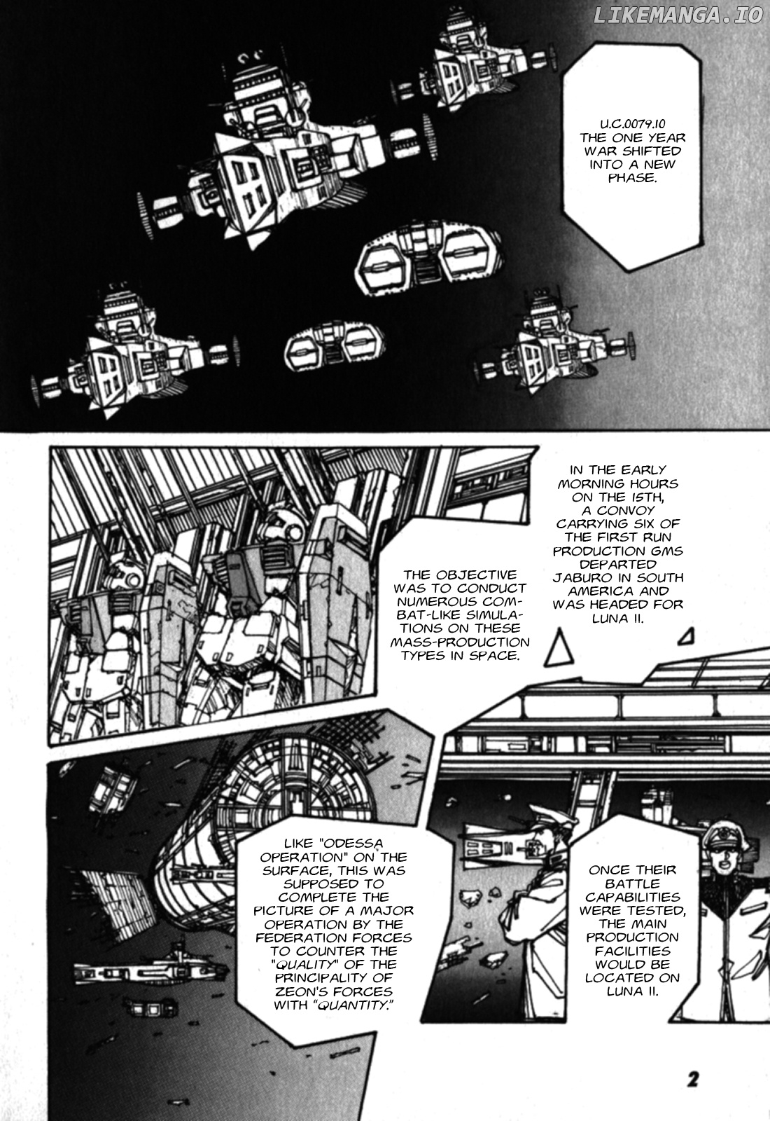 Gundam Pilot Series of Biographies - The Brave Soldiers in the Sky chapter 1 - page 3