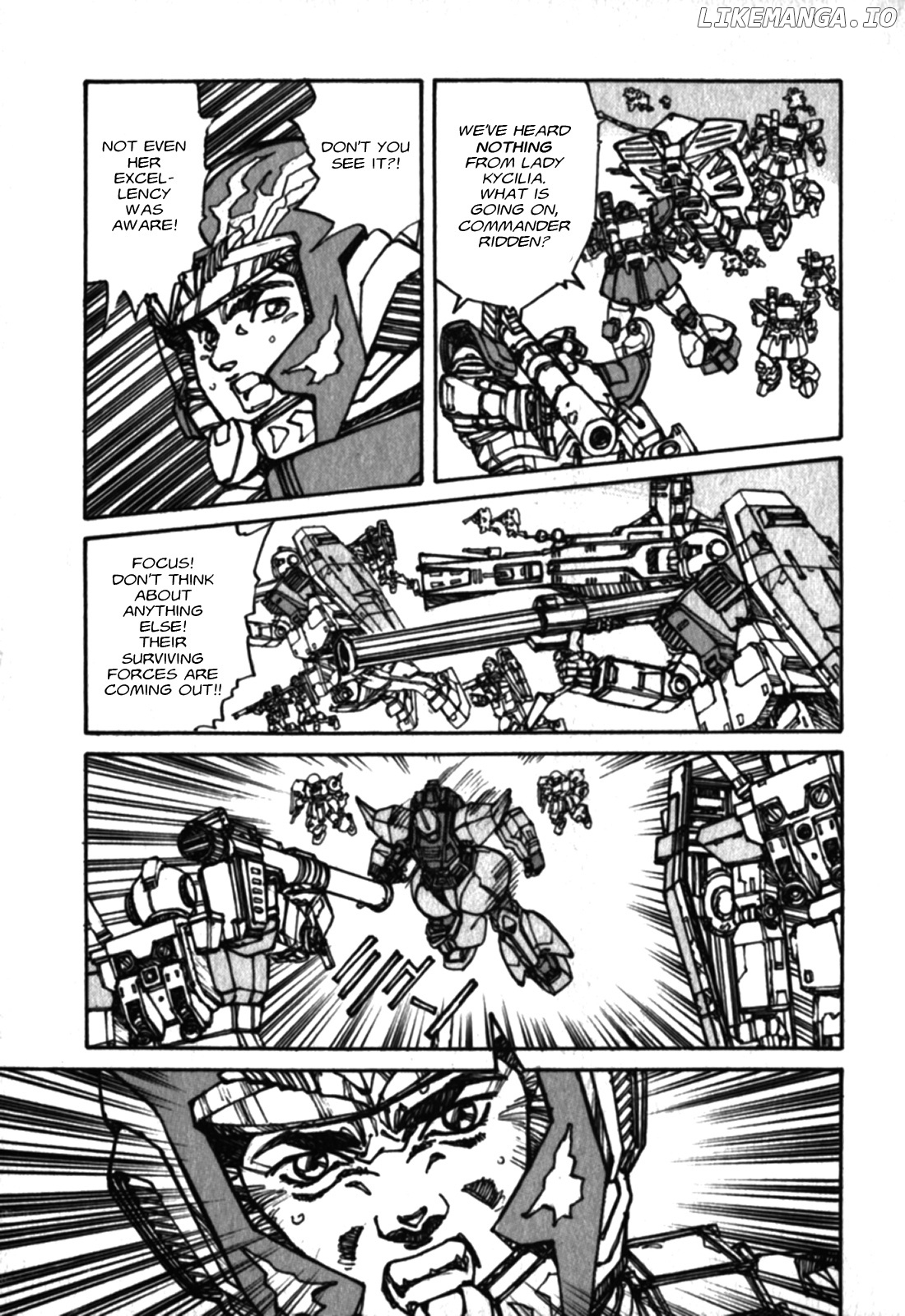 Gundam Pilot Series of Biographies - The Brave Soldiers in the Sky chapter 1 - page 34