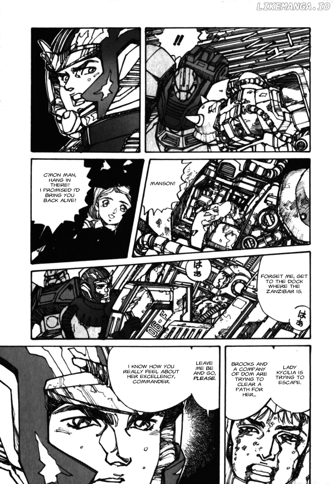 Gundam Pilot Series of Biographies - The Brave Soldiers in the Sky chapter 1 - page 36