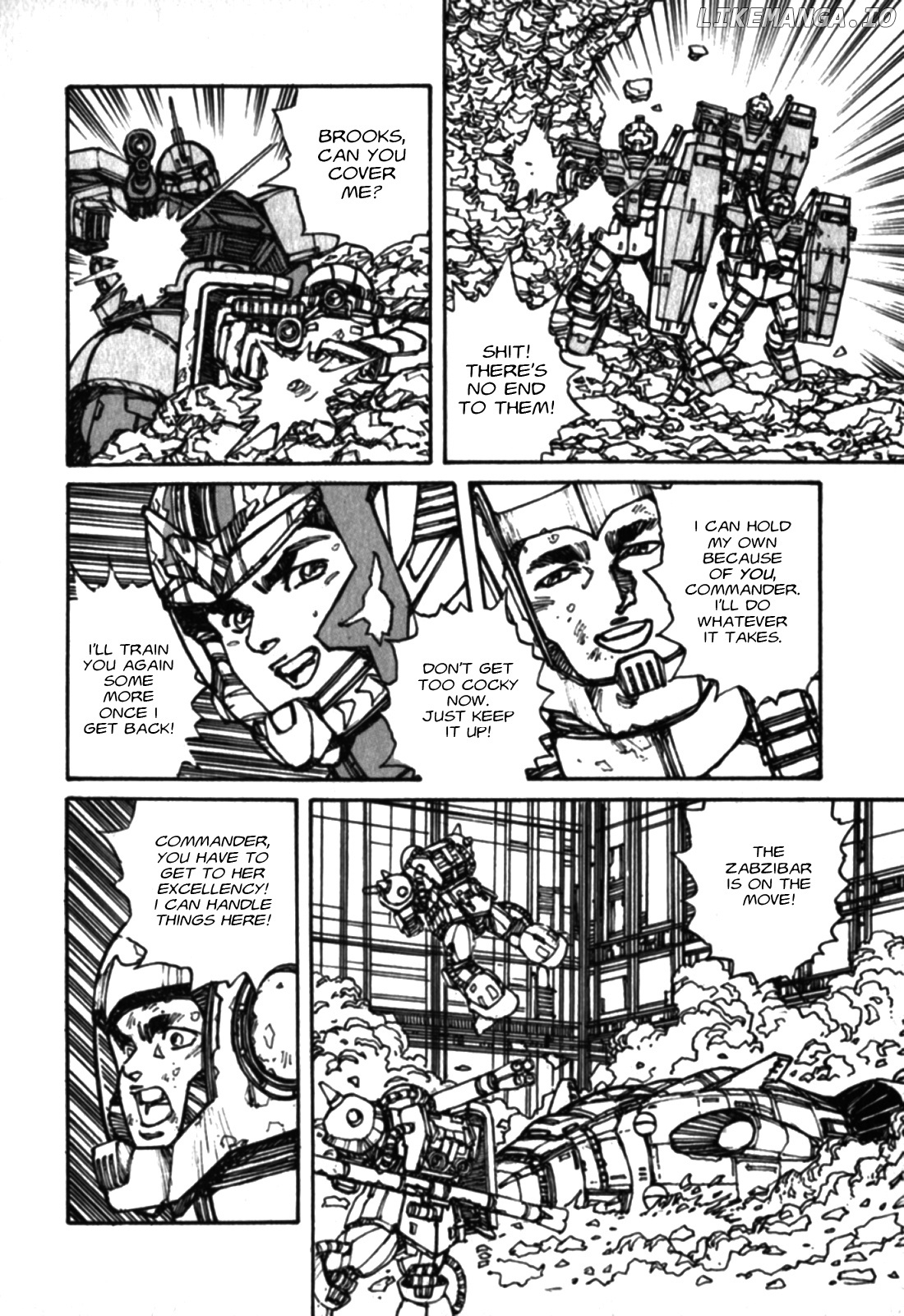 Gundam Pilot Series of Biographies - The Brave Soldiers in the Sky chapter 1 - page 39