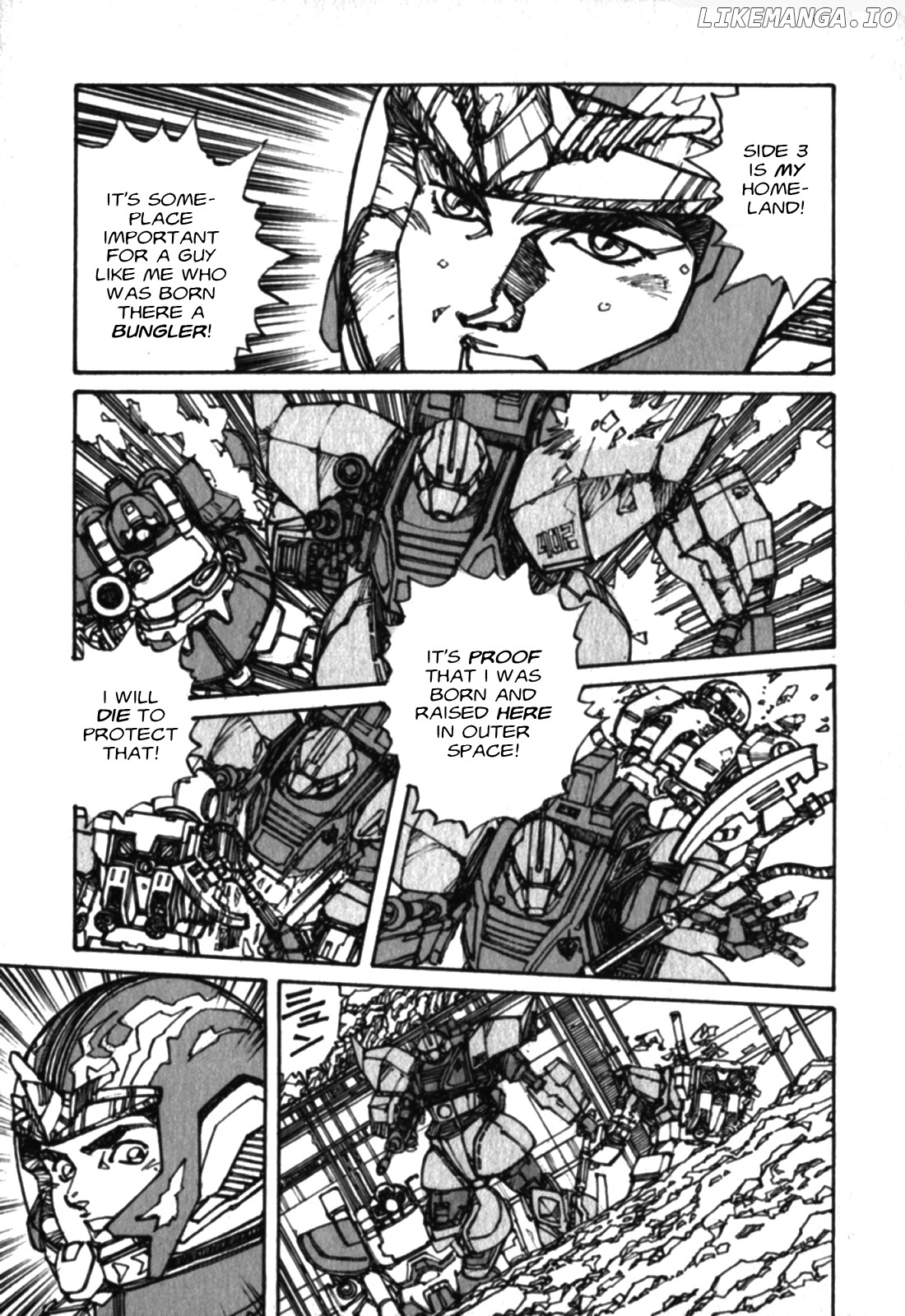Gundam Pilot Series of Biographies - The Brave Soldiers in the Sky chapter 1 - page 42