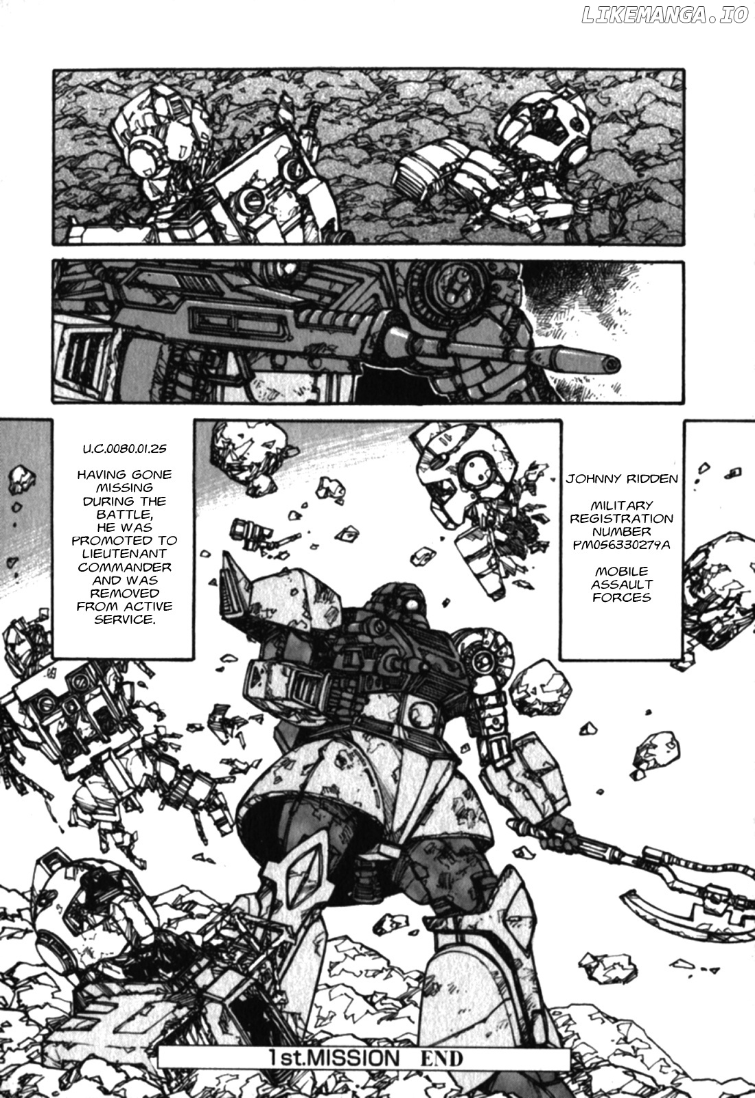 Gundam Pilot Series of Biographies - The Brave Soldiers in the Sky chapter 1 - page 49