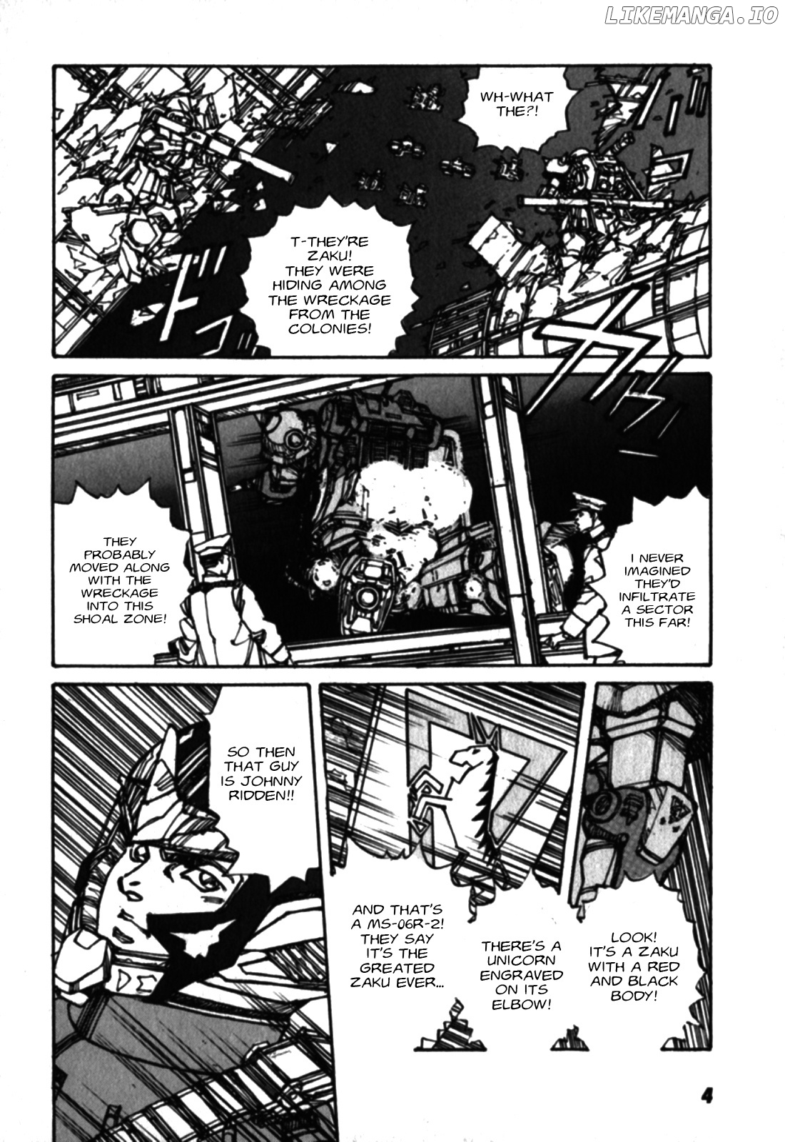 Gundam Pilot Series of Biographies - The Brave Soldiers in the Sky chapter 1 - page 5