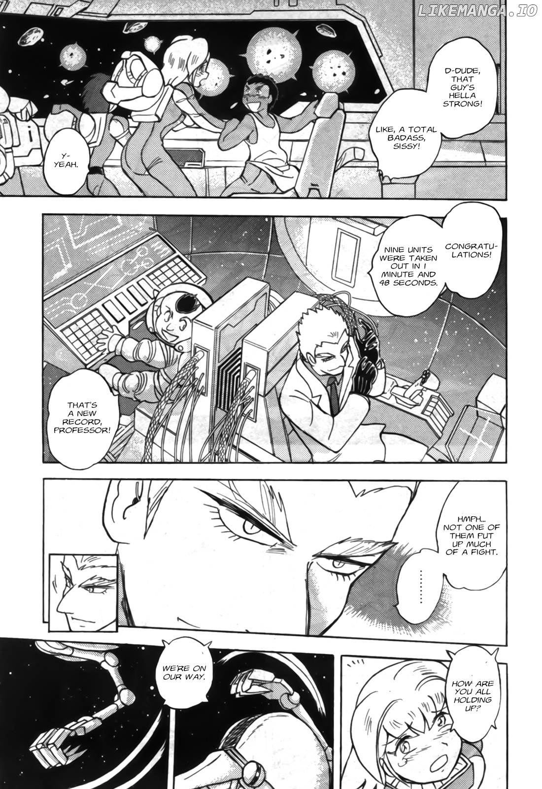 Mobile Suit Crossbone Gundam - Love & Piece chapter 1 - page 16