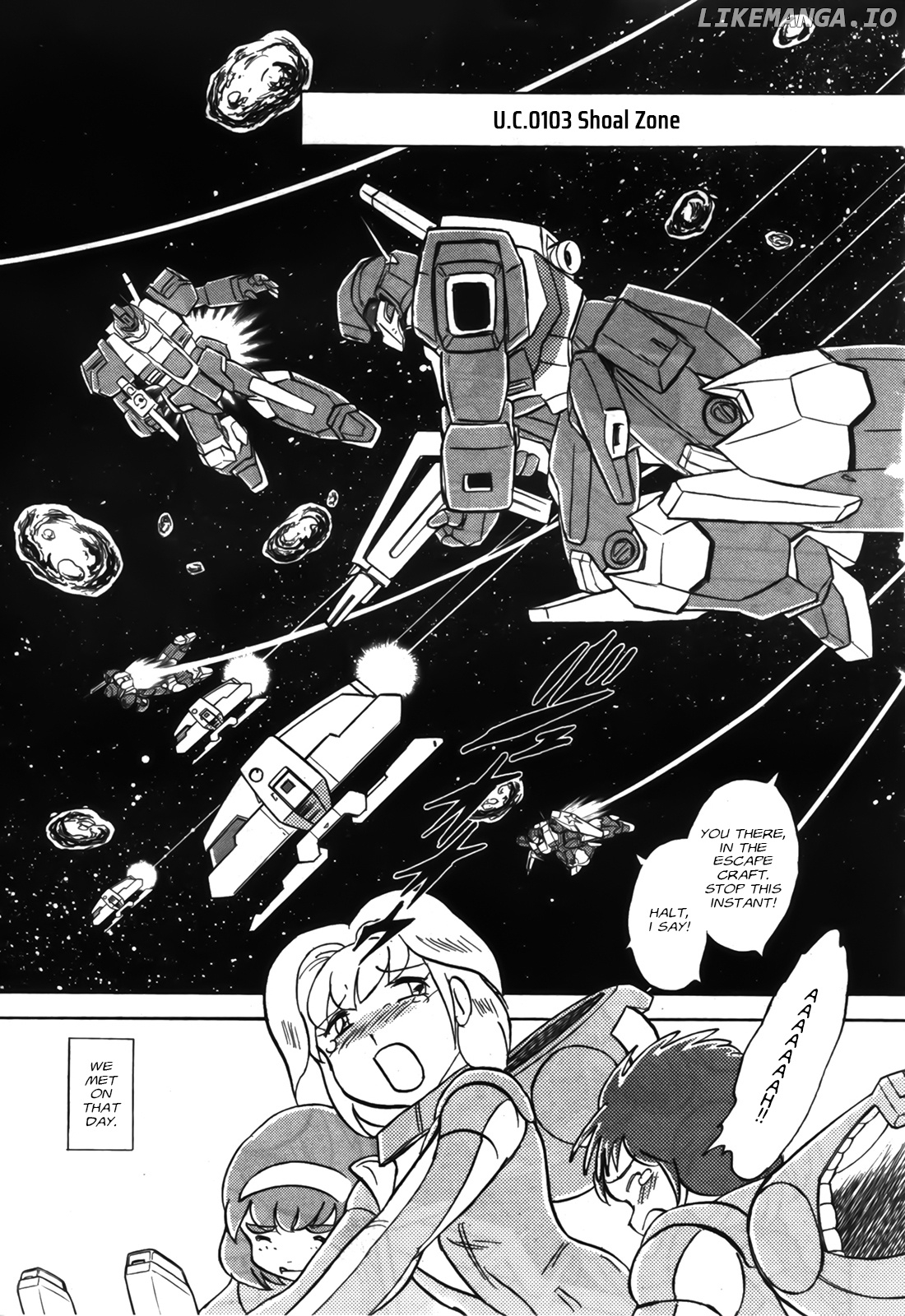 Mobile Suit Crossbone Gundam - Love & Piece chapter 1 - page 3
