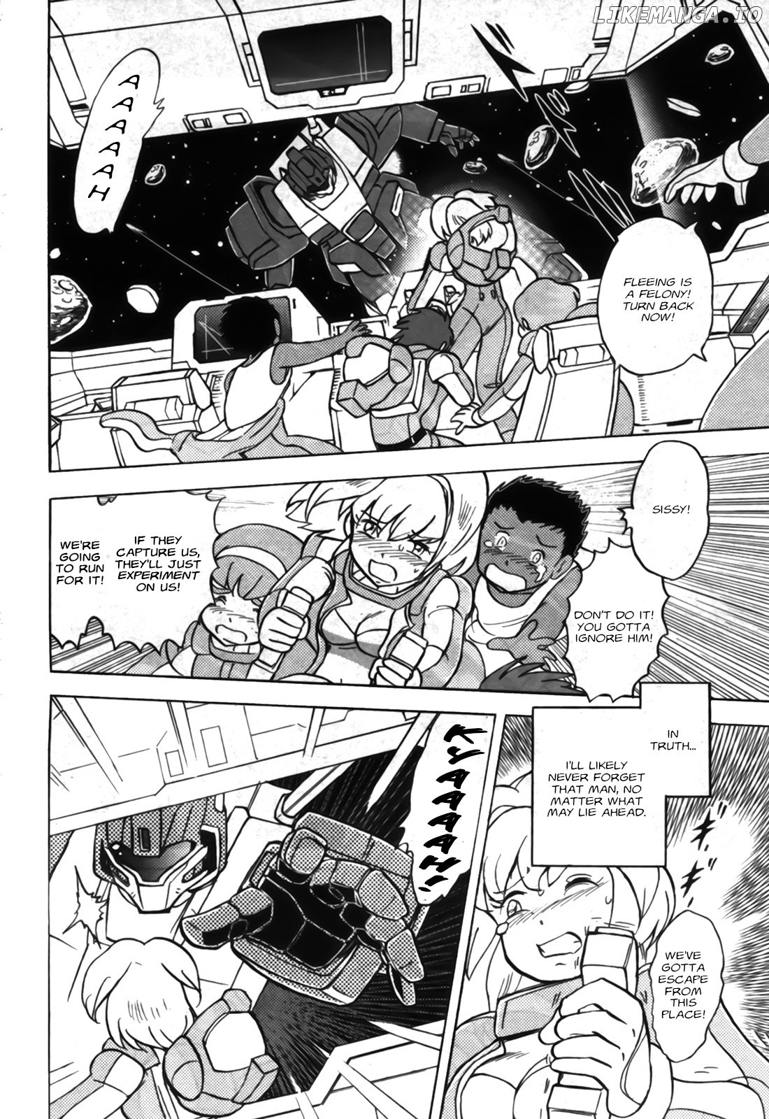 Mobile Suit Crossbone Gundam - Love & Piece chapter 1 - page 4