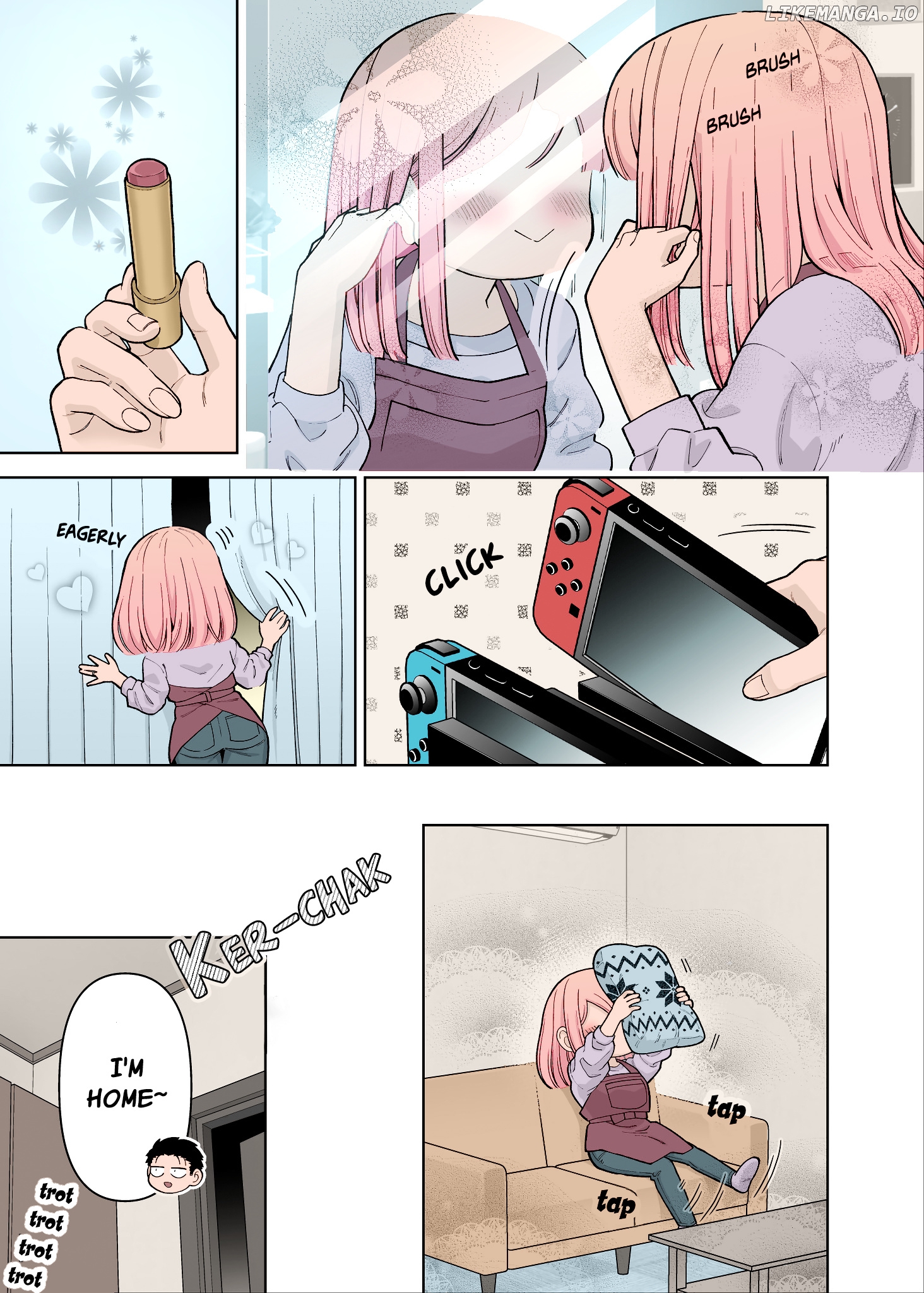 Gokugoku Futsuu No Fuufu No Hanashi (Fan Colored) chapter 19 - page 3