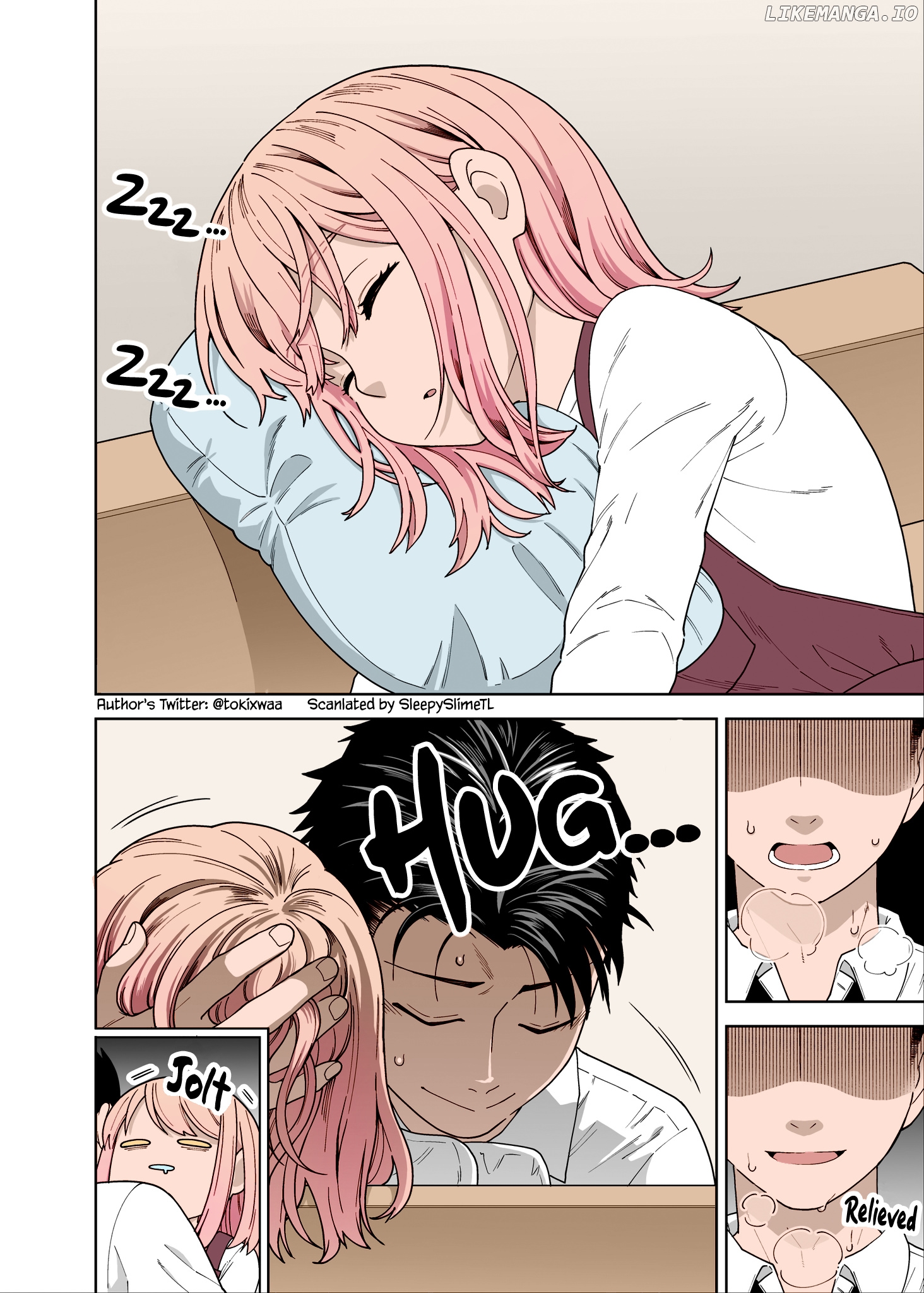 Gokugoku Futsuu No Fuufu No Hanashi (Fan Colored) chapter 9 - page 4