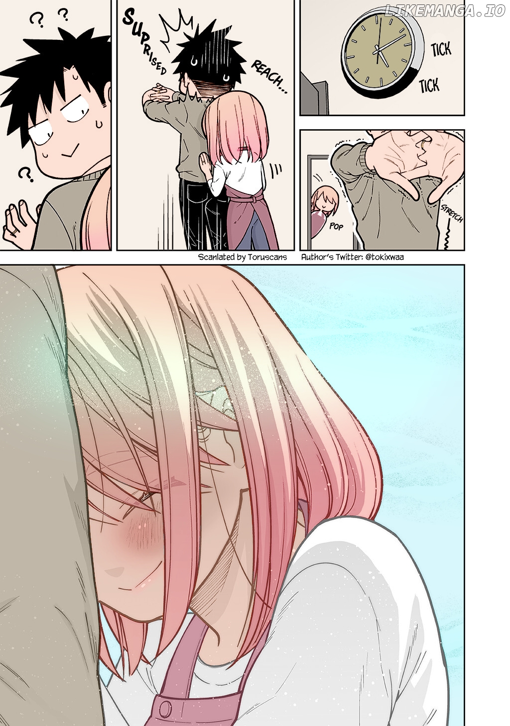 Gokugoku Futsuu No Fuufu No Hanashi (Fan Colored) chapter 8.5 - page 3