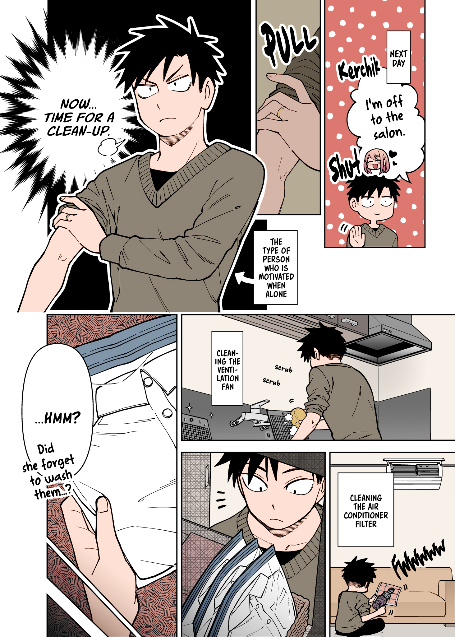 Gokugoku Futsuu No Fuufu No Hanashi (Fan Colored) chapter 8 - page 2