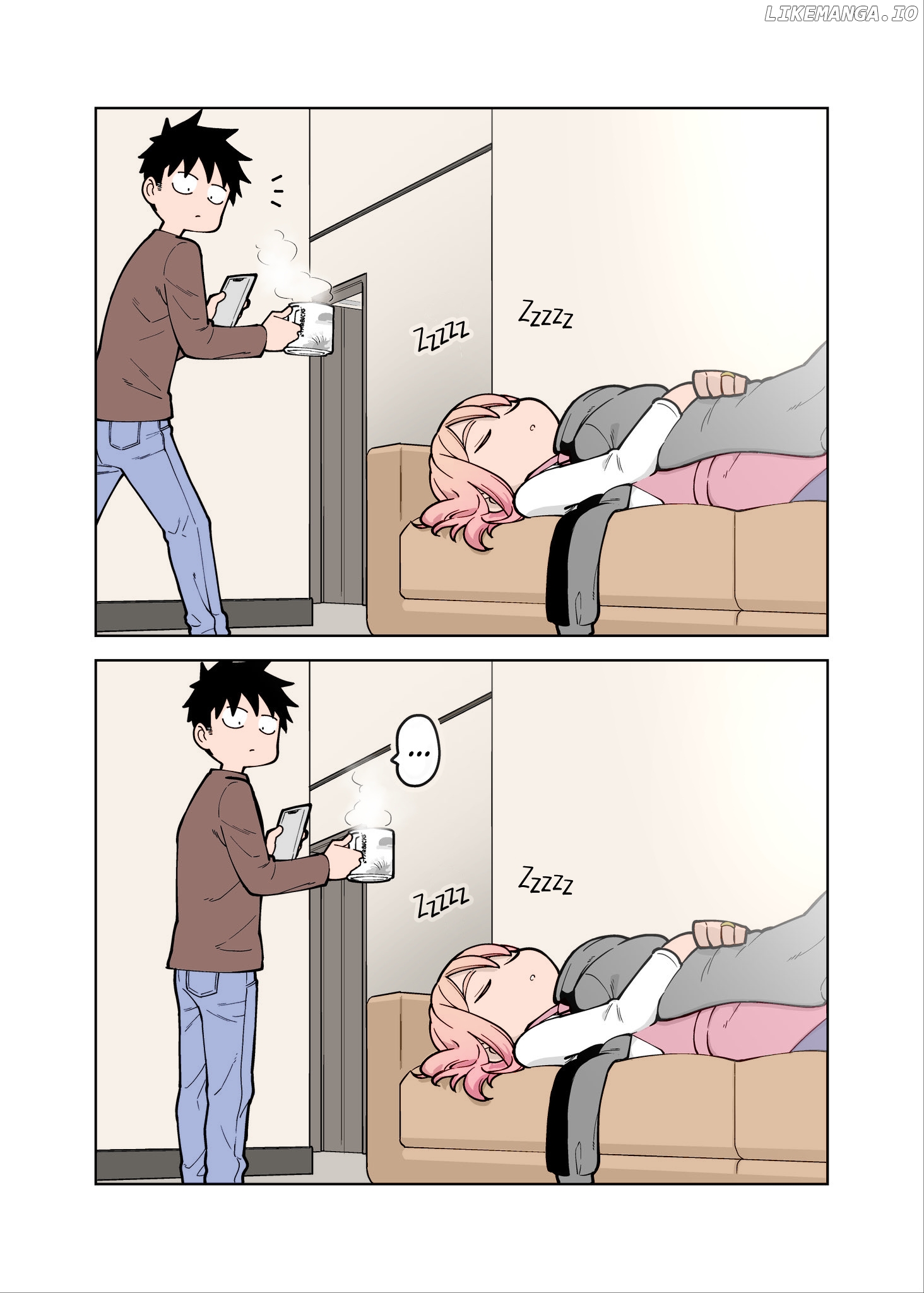 Gokugoku Futsuu No Fuufu No Hanashi (Fan Colored) chapter 6 - page 1