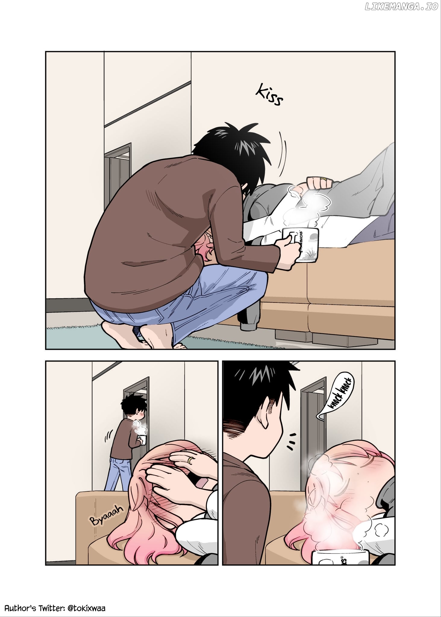 Gokugoku Futsuu No Fuufu No Hanashi (Fan Colored) chapter 6 - page 2