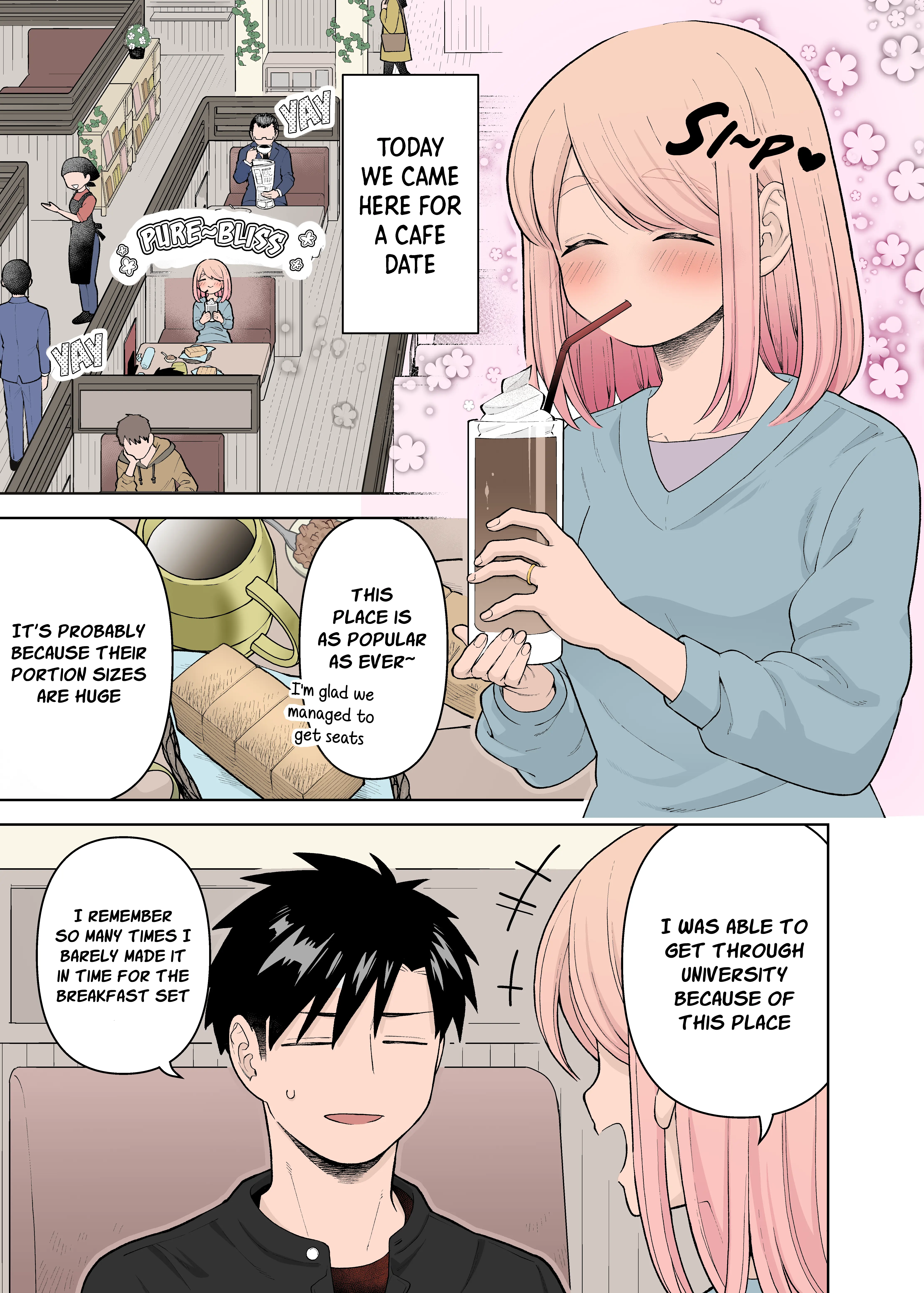Gokugoku Futsuu No Fuufu No Hanashi (Fan Colored) chapter 22 - page 1