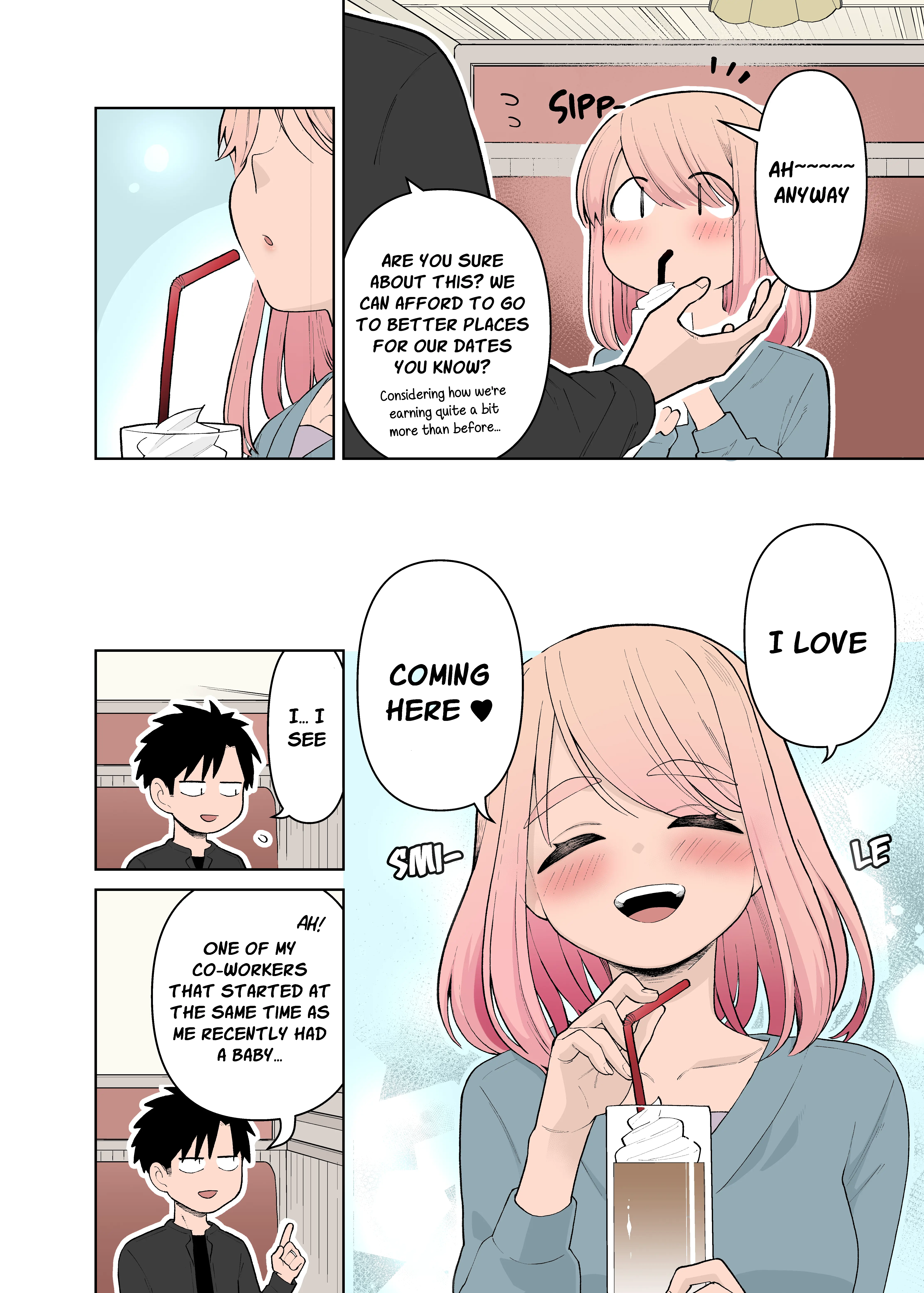 Gokugoku Futsuu No Fuufu No Hanashi (Fan Colored) chapter 22 - page 2