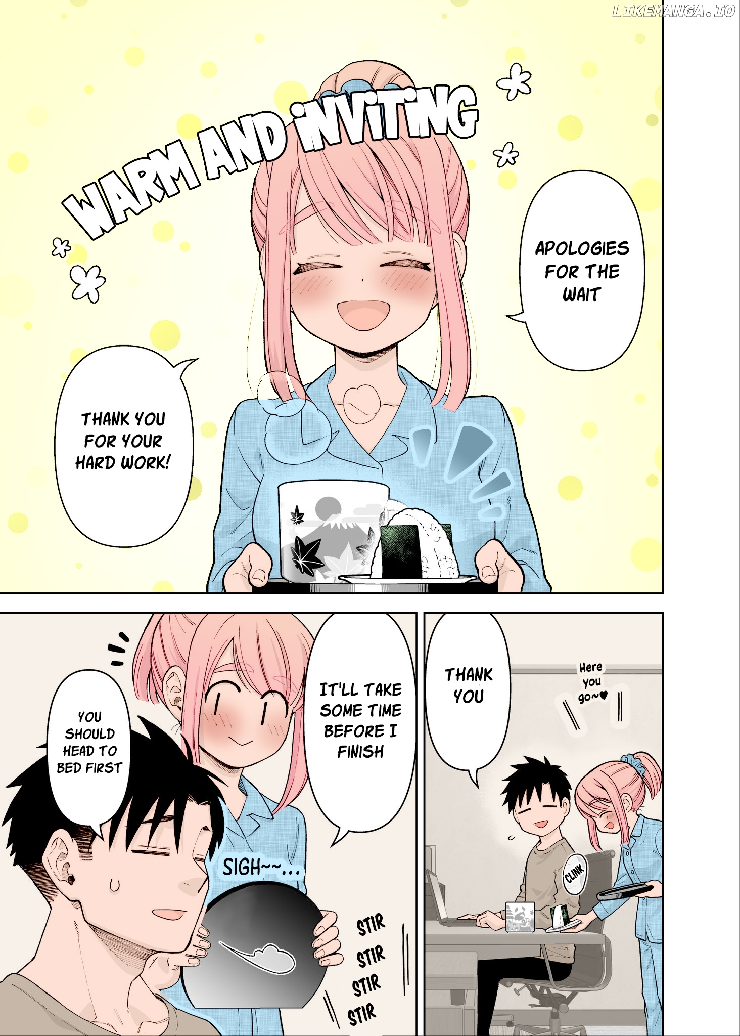 Gokugoku Futsuu No Fuufu No Hanashi (Fan Colored) chapter 20 - page 1